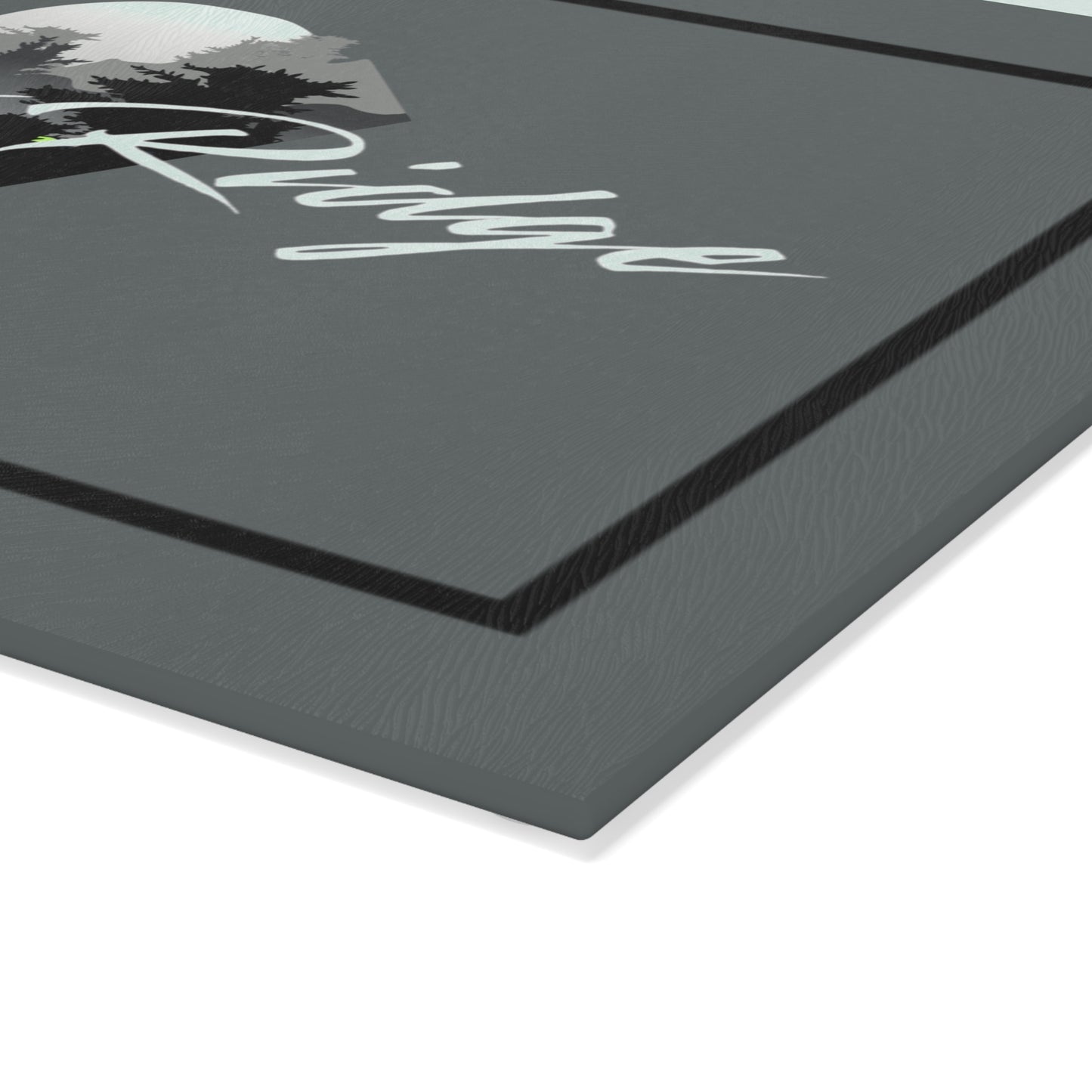 Arrow Ridge Glass Cutting Board, Kitchen Décor, Gift for Home Cooks, Wedding Gift, Housewarming Present, Custom Kitchenware