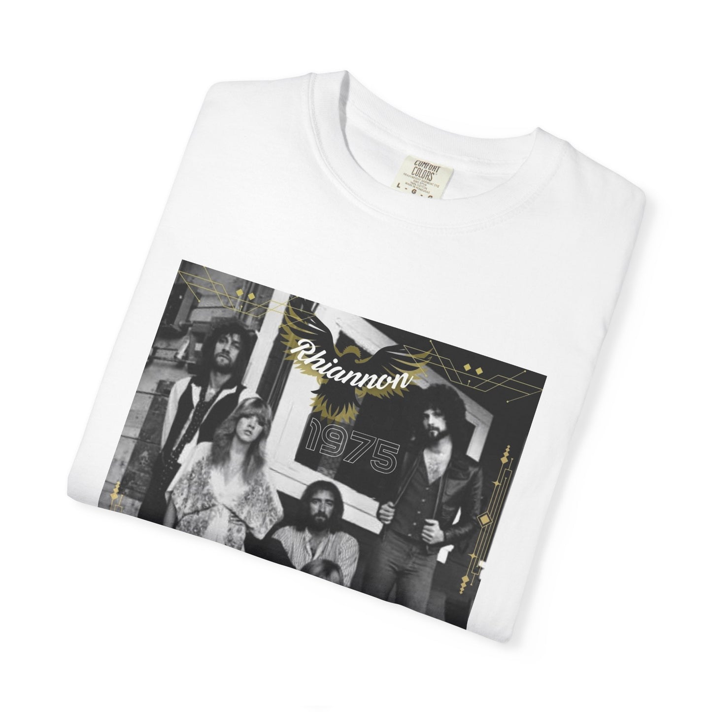 Vintage 1975 Fleetwood Mac T-Shirt, Retro Concert Tee, Music Lover Gift, Unisex Casual Wear, Ideal for Music Festivals