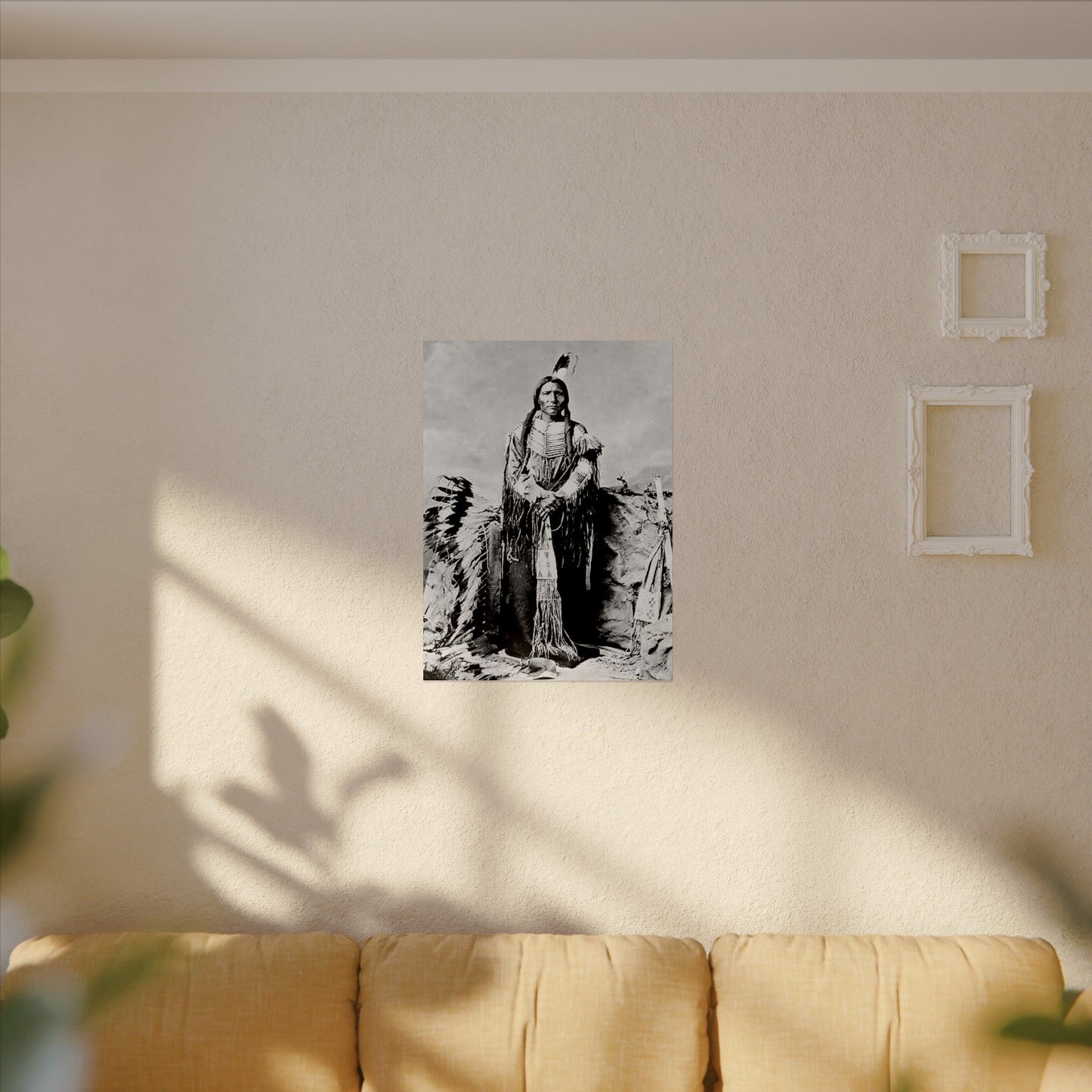 Enduring Spirit– Western Textured Watercolor Matte Posters