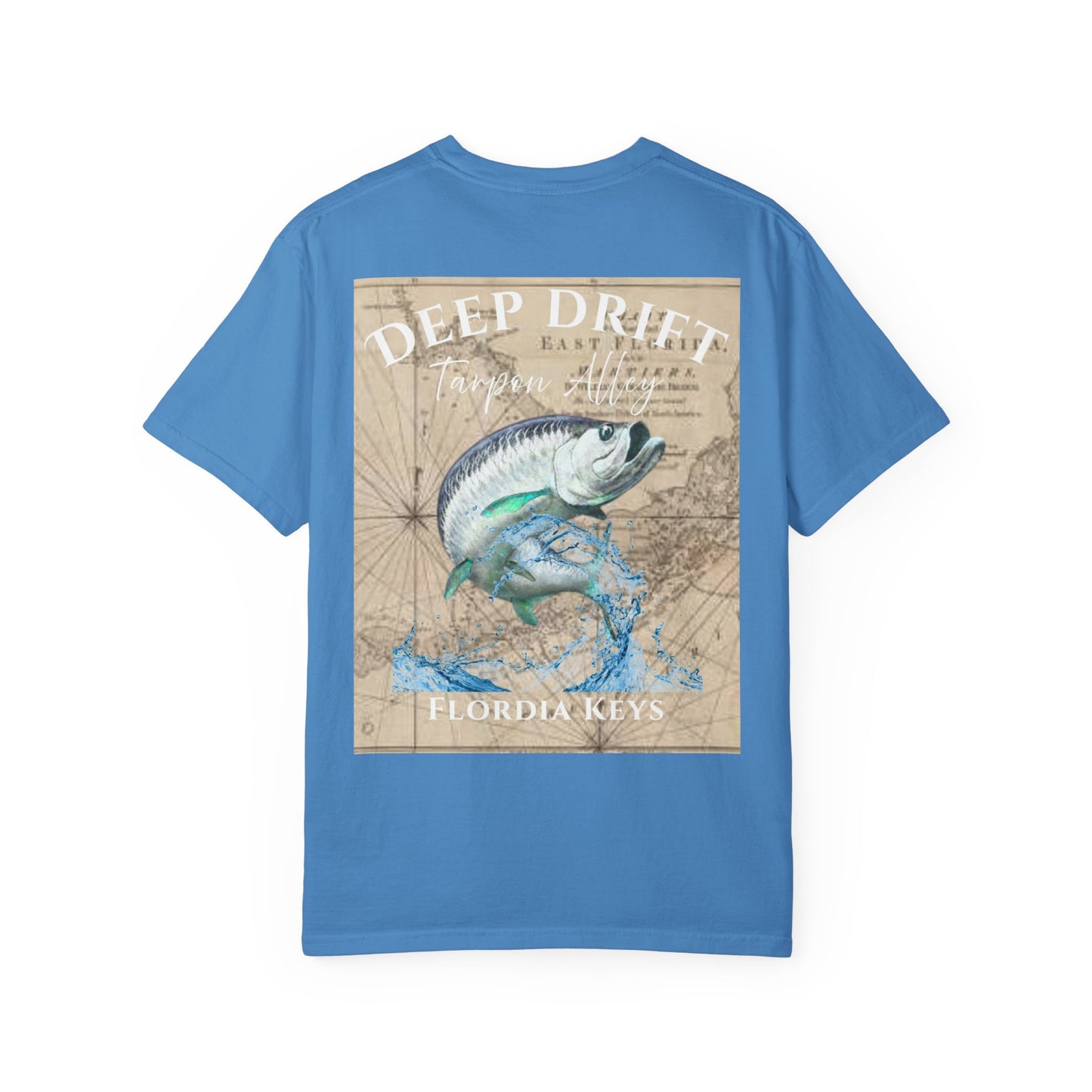 Tarpon Alley Fishing T-Shirt - Florida Keys Fishing Tee for Angler Lovers