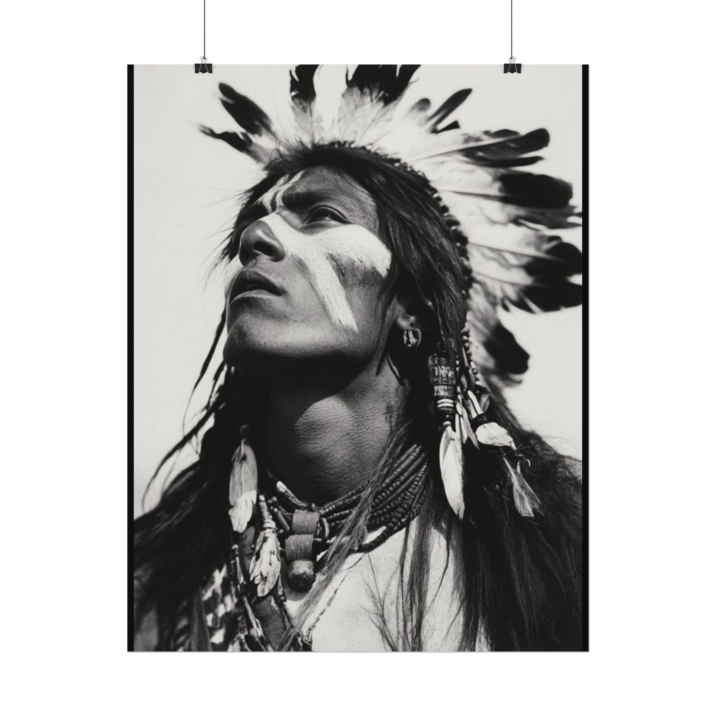 He Who Remembers – Western Textured Watercolor Matte Posters