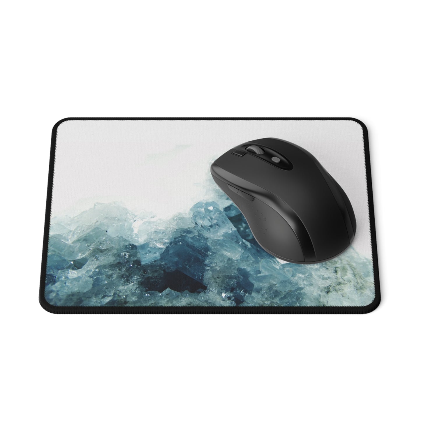Blue Quartz Non-Slip Gaming Mouse Pad, Computer Accessories, Gamer Gift, Desk Decor, Unique Mouse Mat, Animal Lover Gift