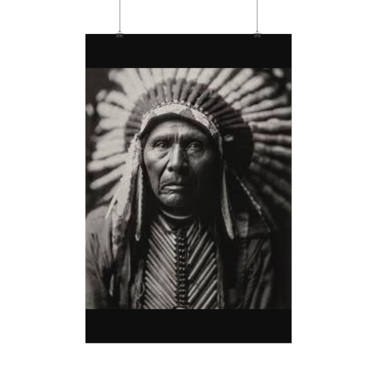 Strength & Honor – Western Textured Watercolor Matte Posters