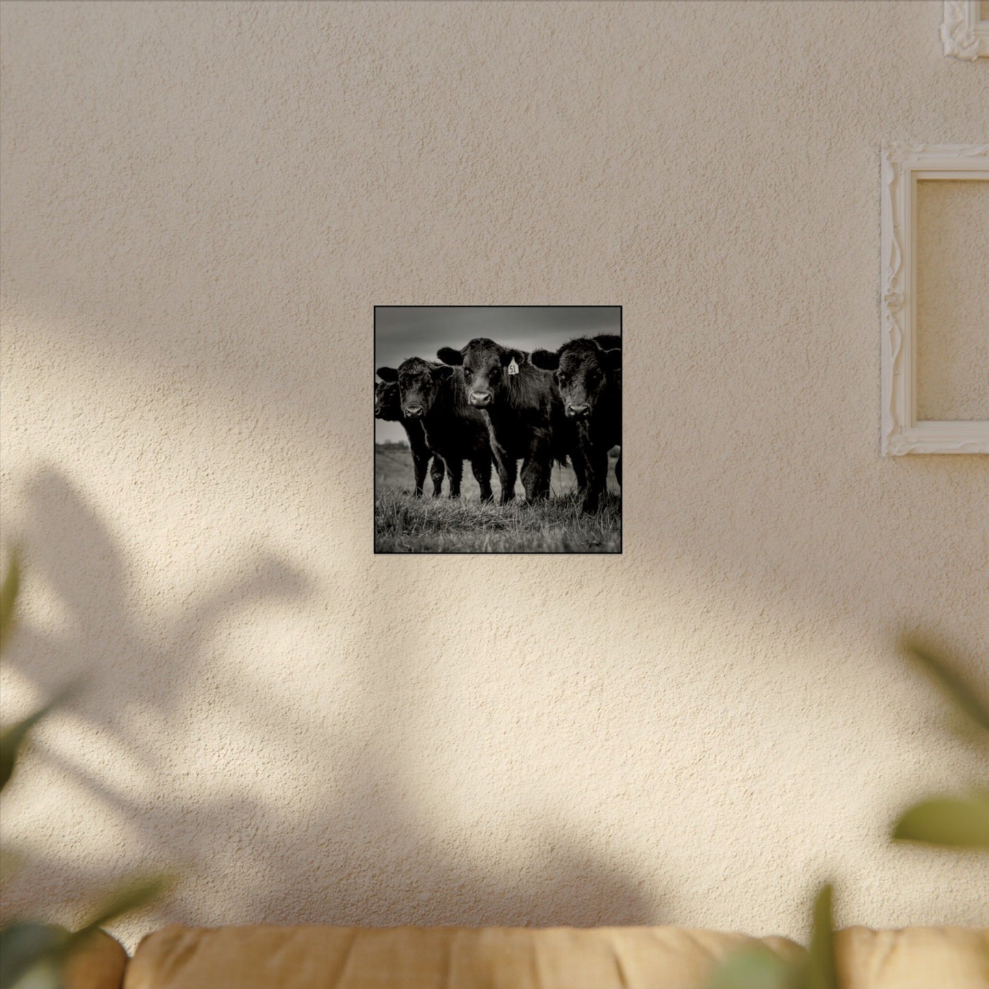 The Grazing Crew – Western Textured Watercolor Matte Posters