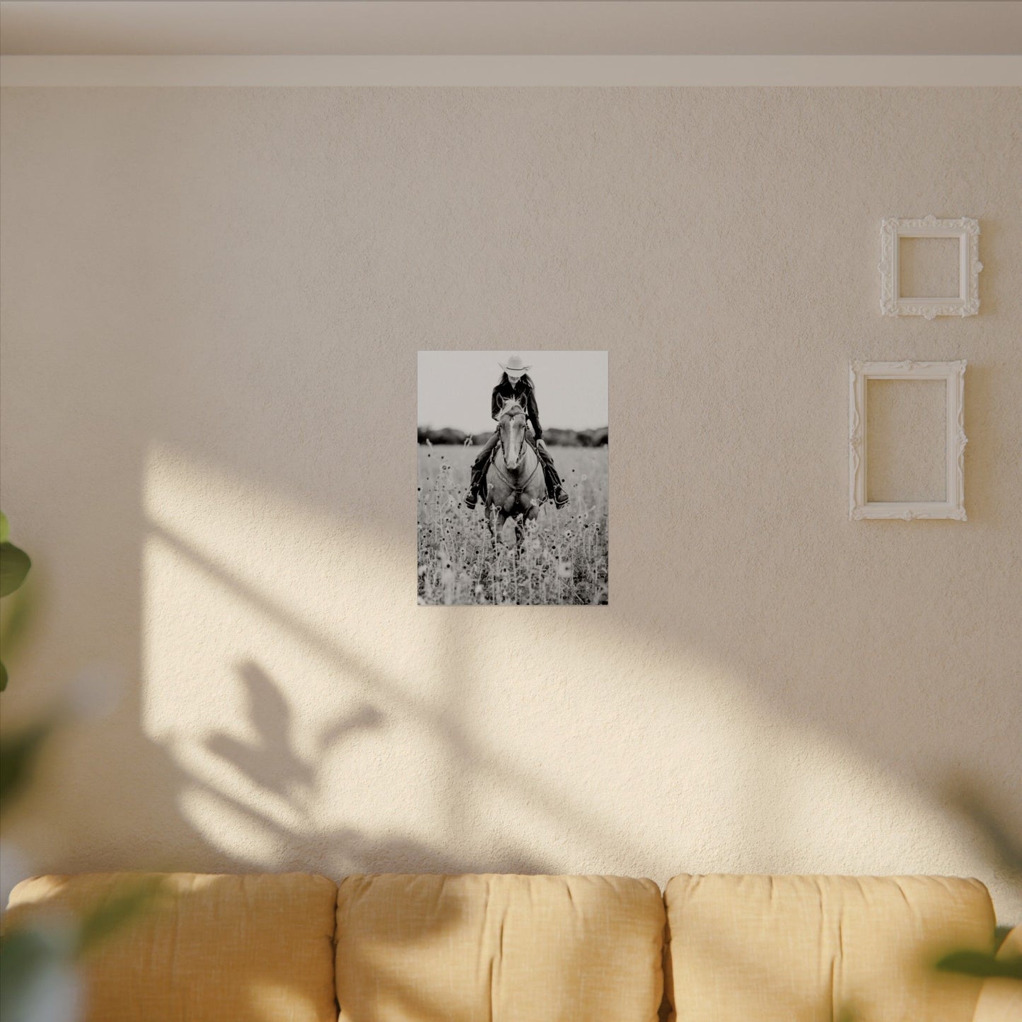 Summer Fields – Western Textured Watercolor Matte Posters