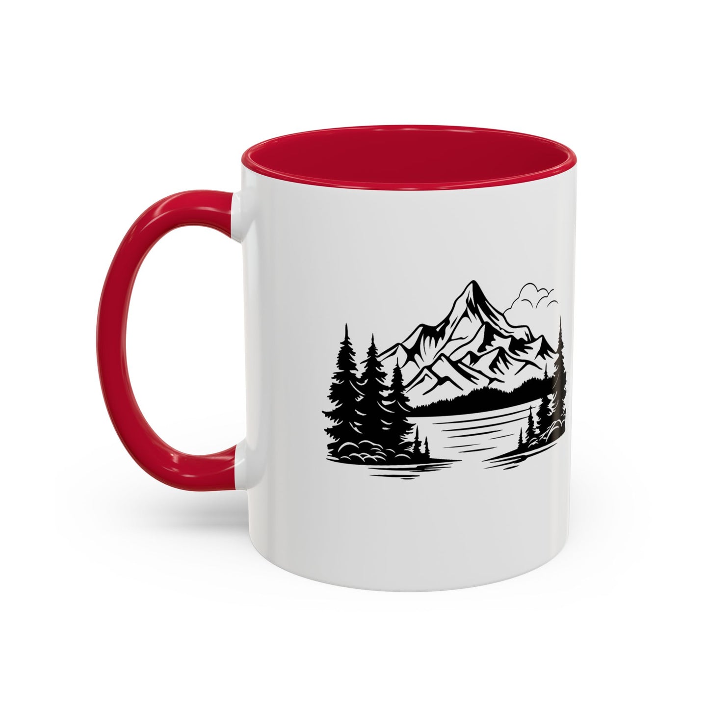 Mountain View Coffee Mug, Inspirational Nature Cup, Outdoor Lover Gift, Adventure Lover's Drinkware, Travel Mug
