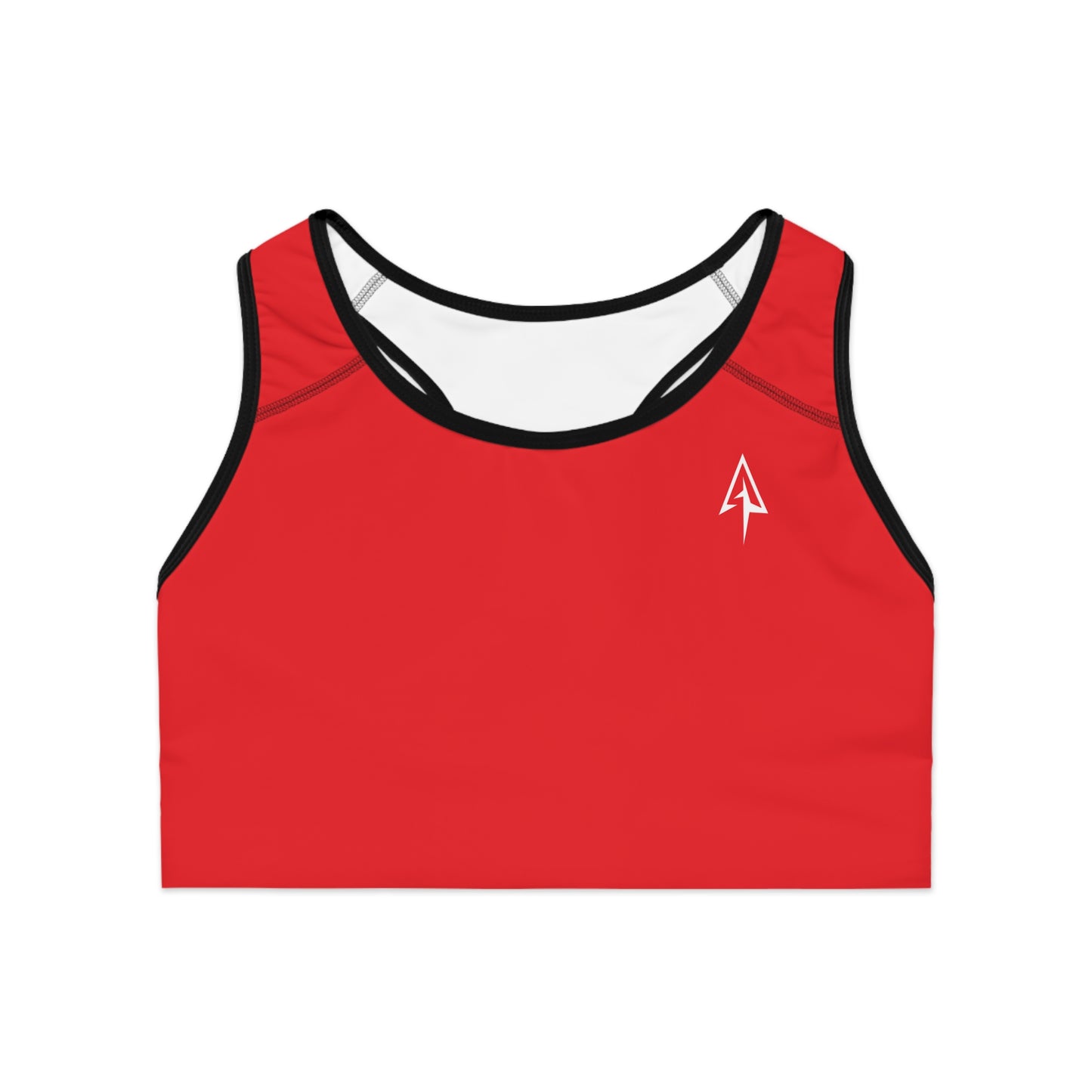 Arrow Ridge Red Stylish Sports Bra for Active Women, Workout Top, Gym Essential, Fitness Apparel, Athleisure Wear, Yoga Gear