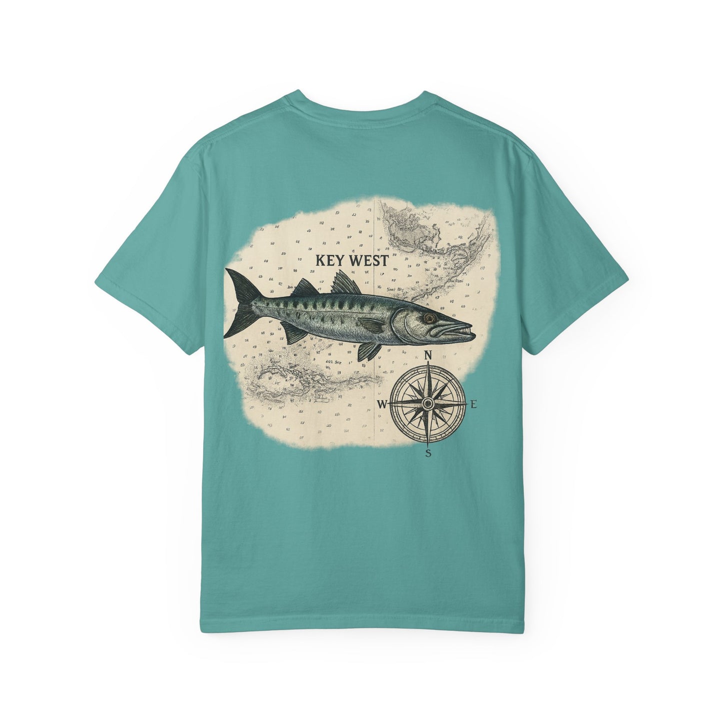 Barracuda Fishing T-shirt, Hooked Horizon Co, Angler Gifts