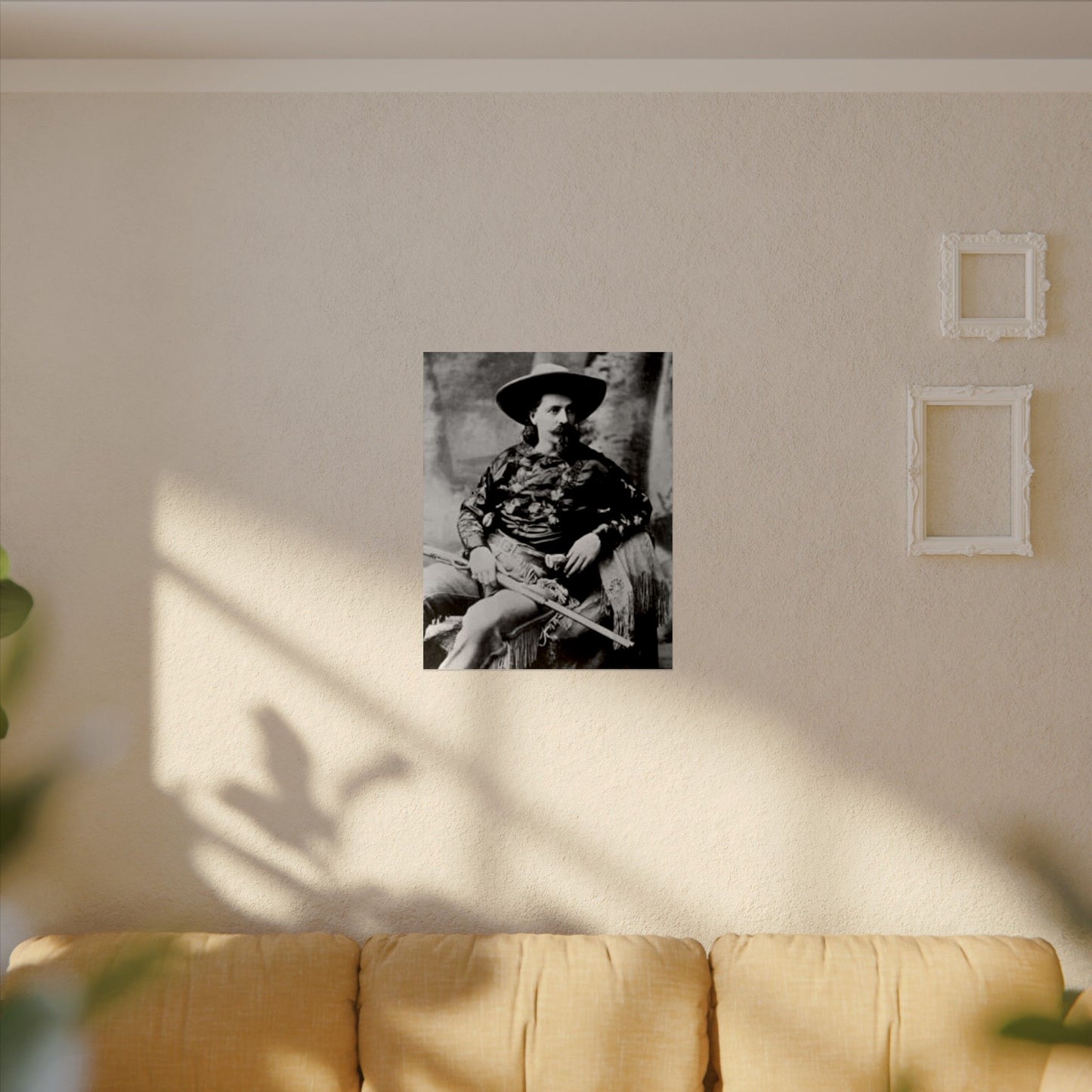 Wild Bill – Western Textured Watercolor Matte Posters