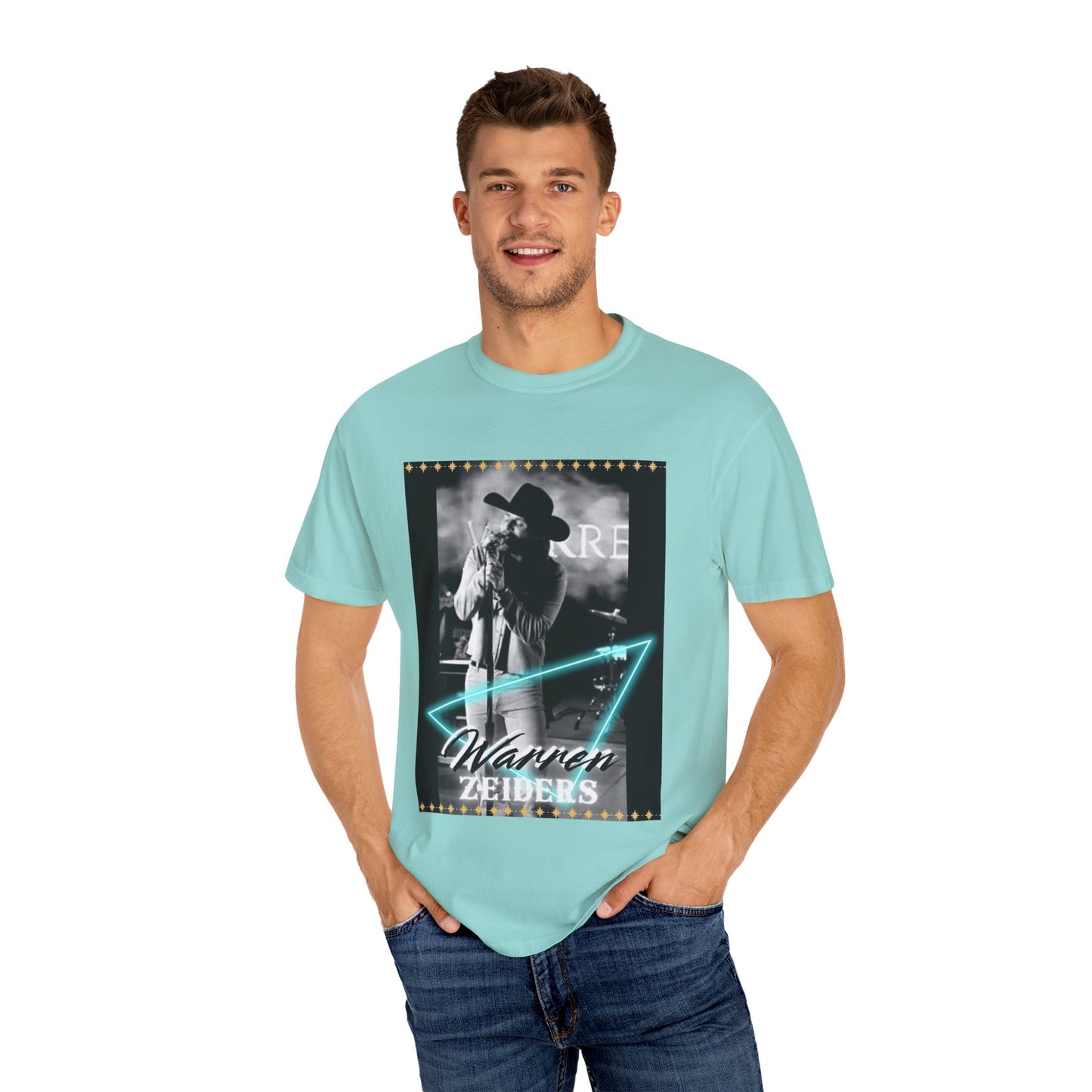 Zeiders 2 Unisex Garment Dyed T-Shirt, Vintage Music Tee, Concert Merchandise Country Music Fan Shirt