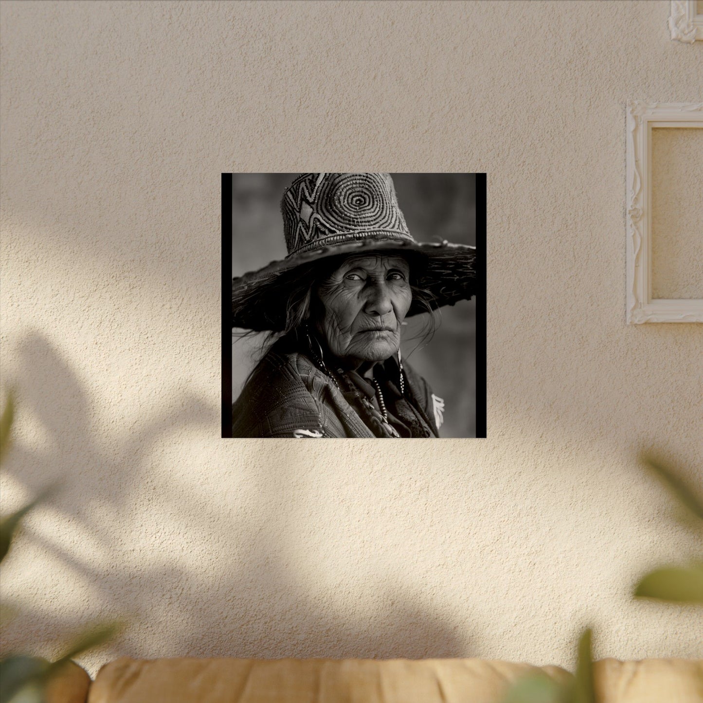 Eyes Of The Ancestors – Western Textured Watercolor Matte Posters