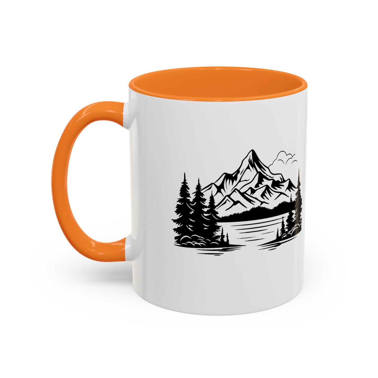 Mountain View Coffee Mug, Inspirational Nature Cup, Outdoor Lover Gift, Adventure Lover's Drinkware, Travel Mug
