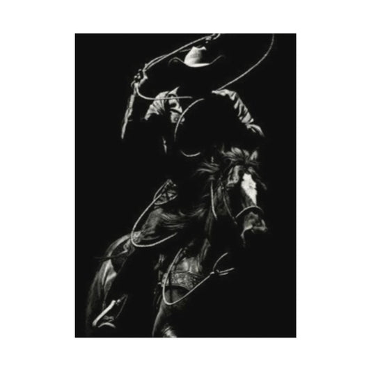 The Ropers Mark – Western Textured Watercolor Matte Posters