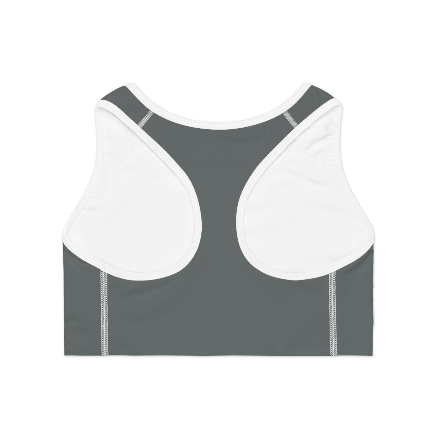 Arrow Ridge Gray Stylish Sports Bra for Active Women, Workout Top, Gym Essential, Fitness Apparel, Athleisure Wear, Yoga Gear