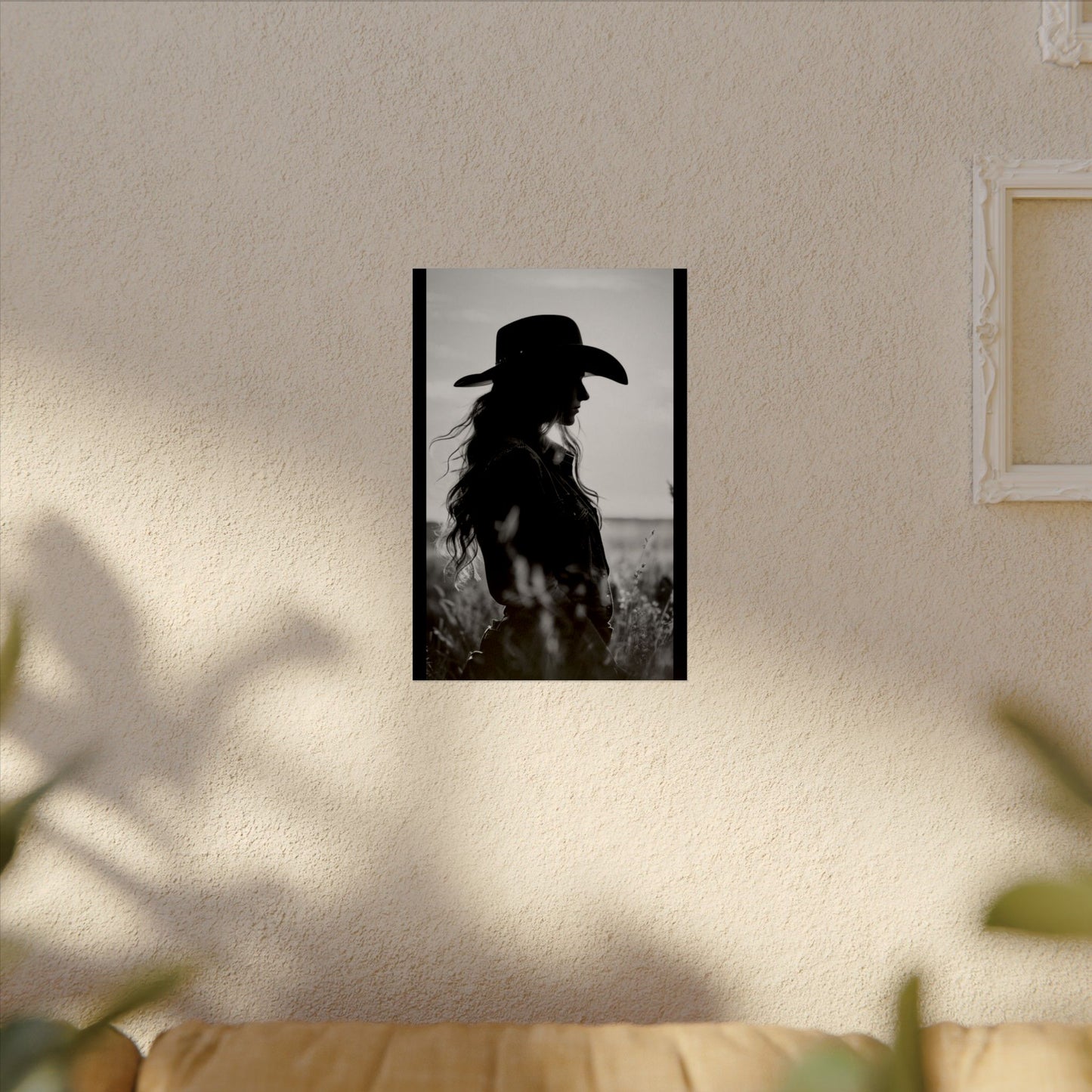 Grace Againest The Grain – Western Textured Watercolor Matte Posters