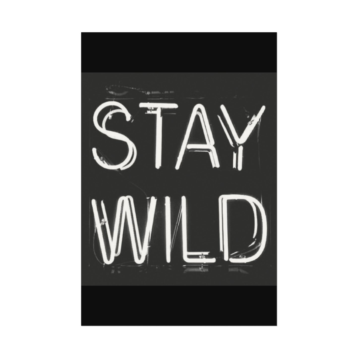 Stay Wild – Western Textured Watercolor Matte Posters