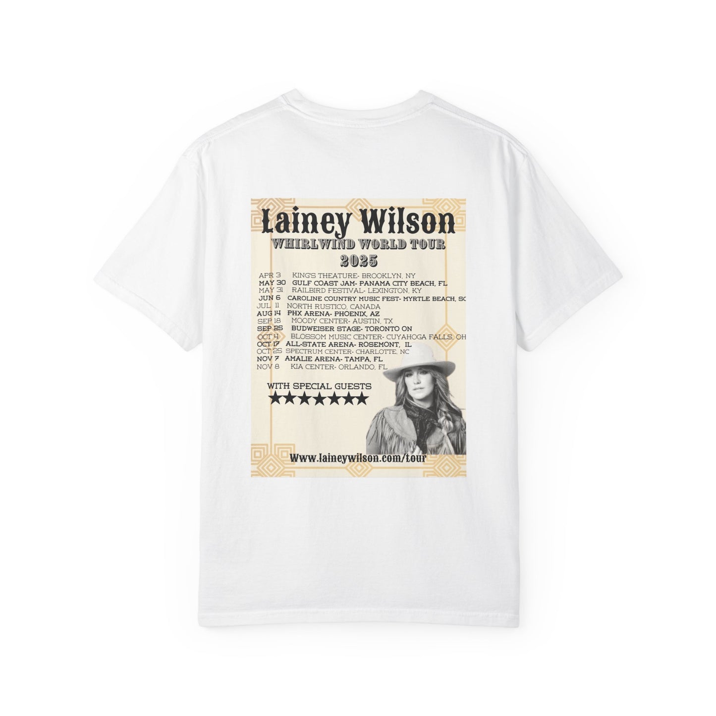 Lainey Music Tour T-Shirt | Vintage Concert Tee | Unisex Music Apparel | Gift for Music Lovers | Festival Wear, Unisex Tee, Band