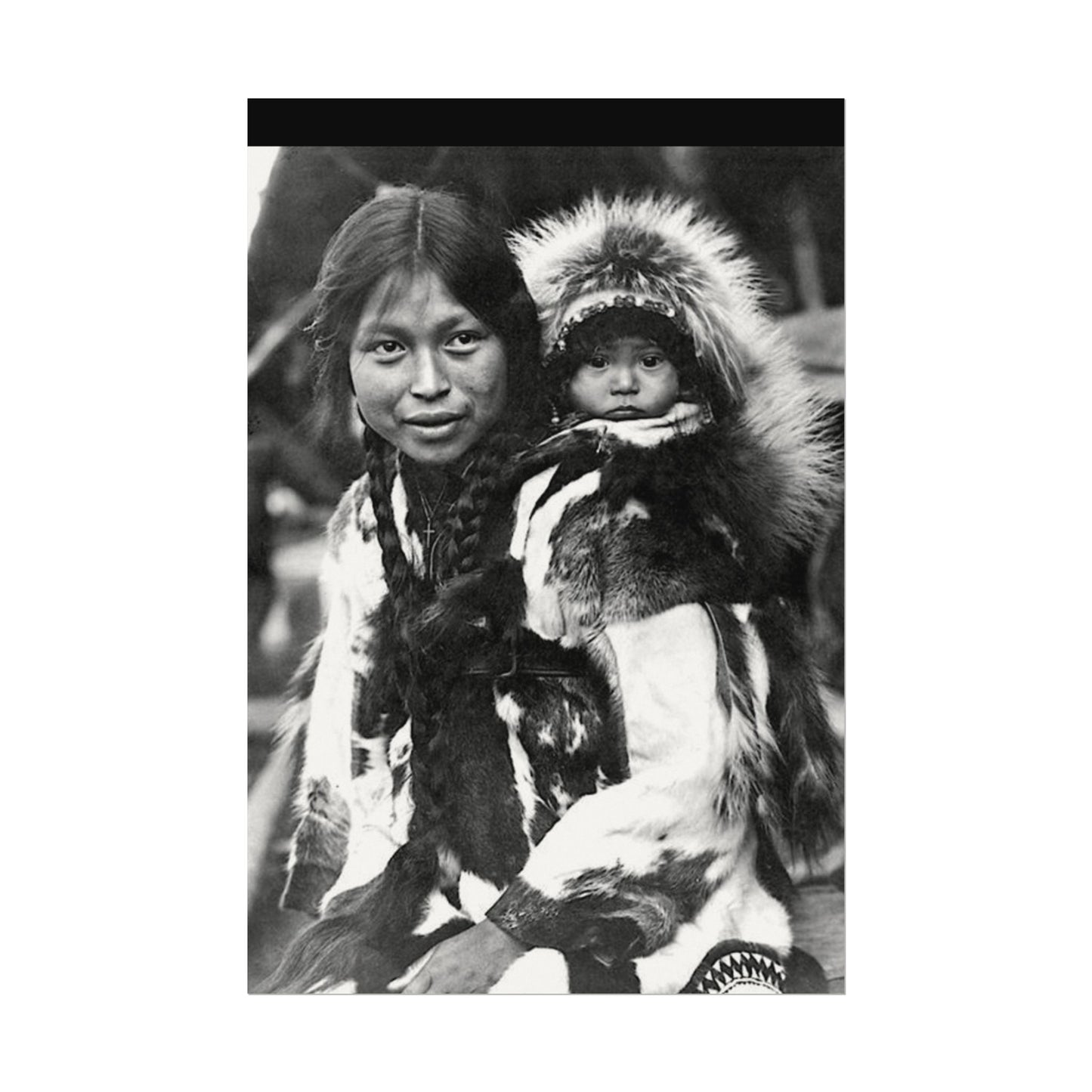 A Mother's Heart – Western Textured Watercolor Matte Posters