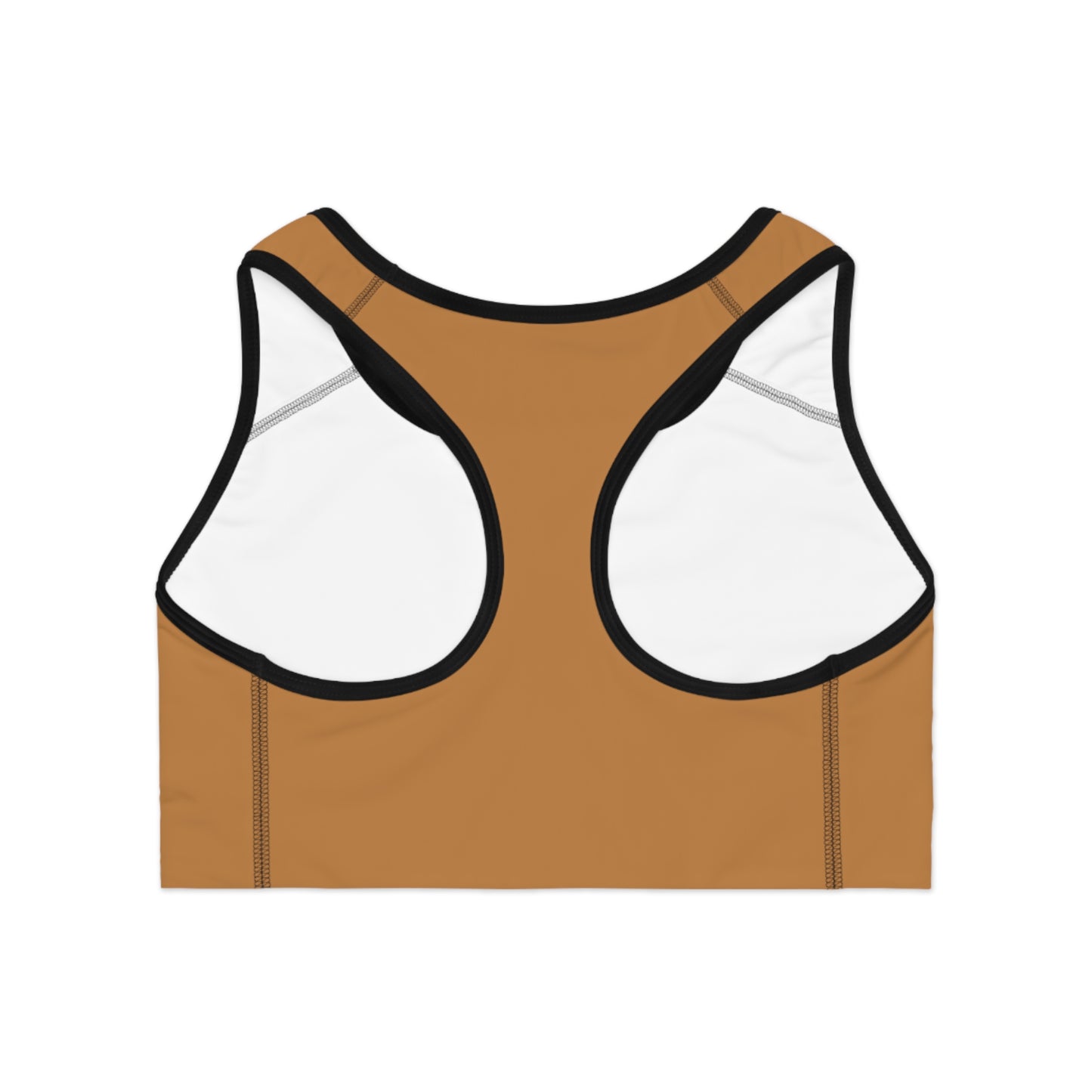 Arrow Ridge Camel Brown Stylish Sports Bra for Active Women, Workout Top, Gym Essential, Fitness Apparel, Athleisure Wear, Yoga Gear