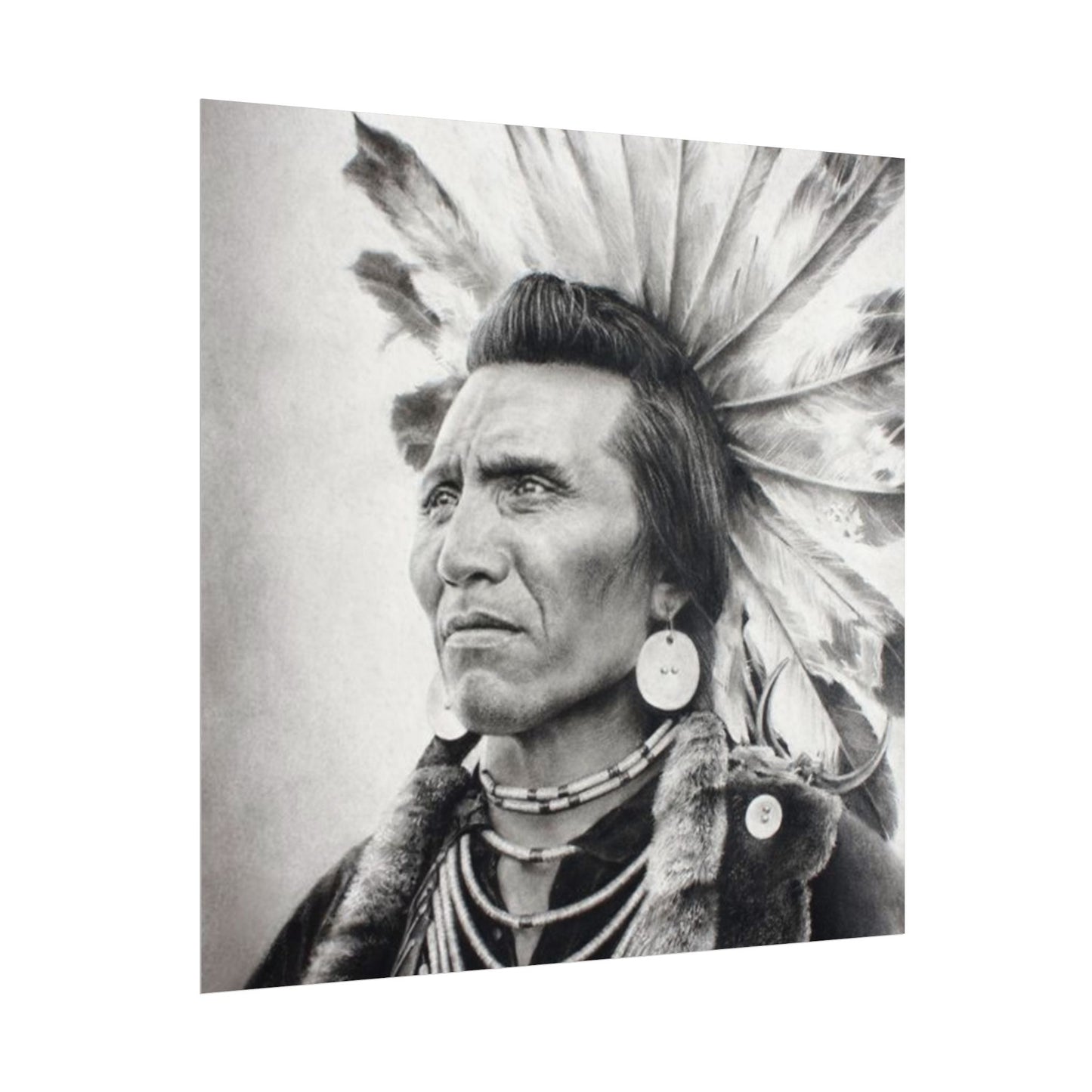 Standing Strength & Rooted Legacies – Western Textured Watercolor Matte Posters