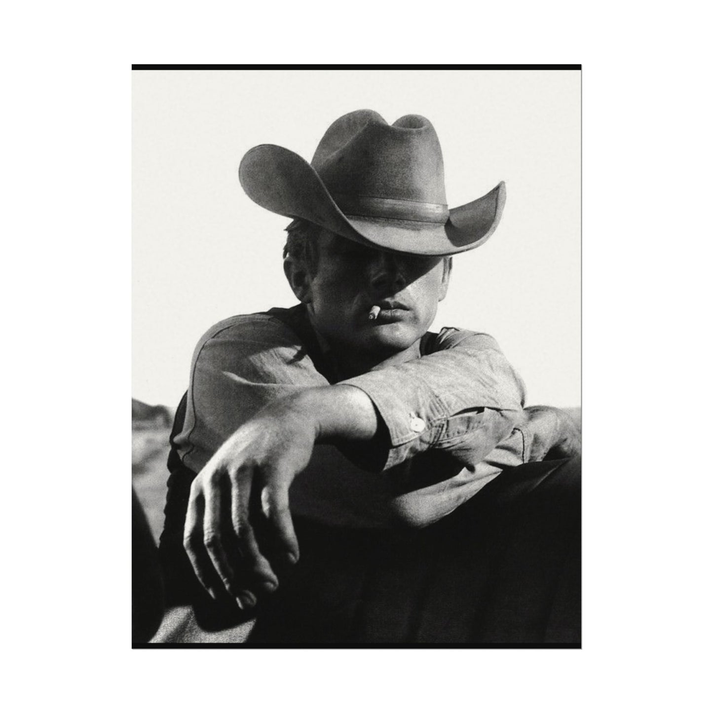 Sage & Smoke – Western Textured Watercolor Matte Posters