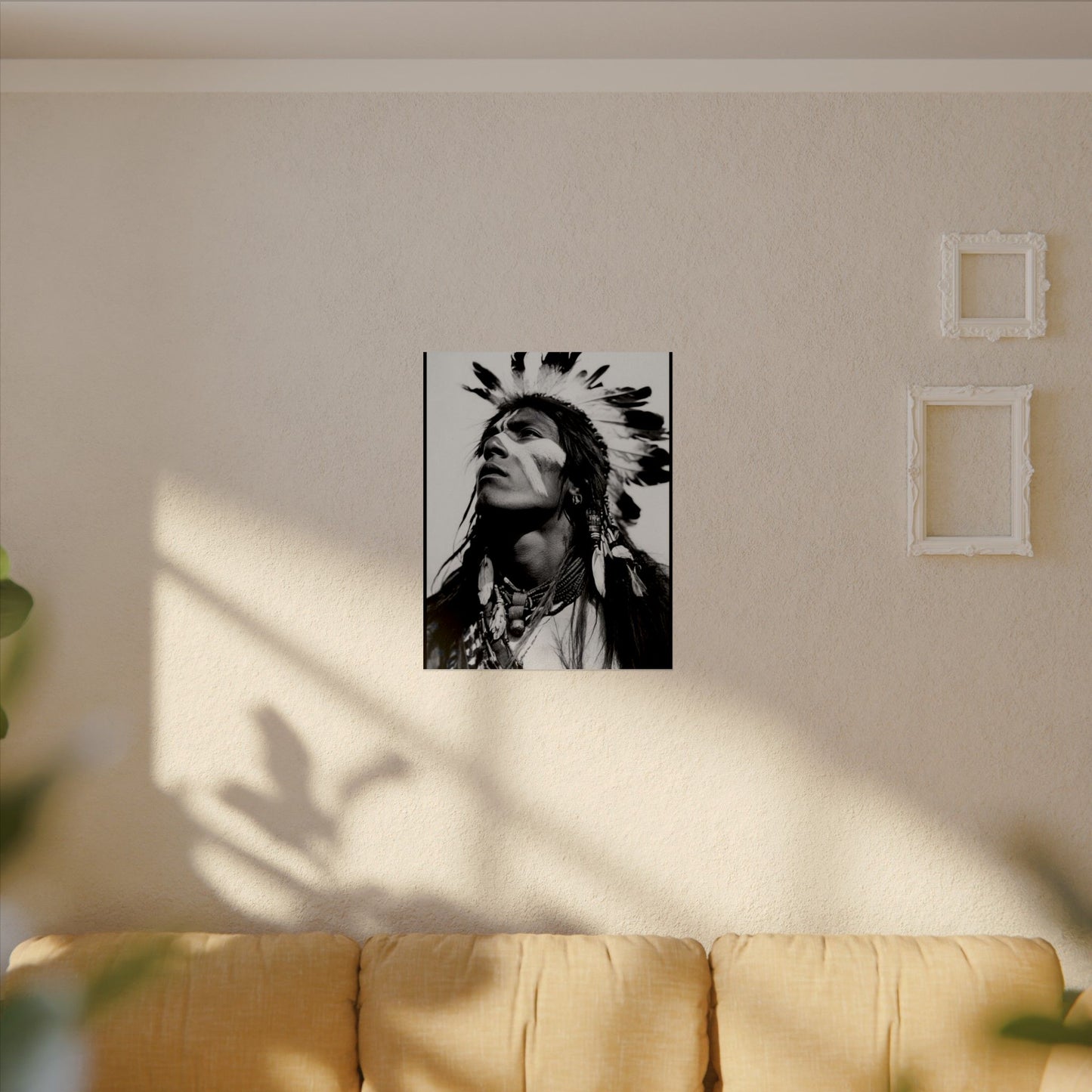 He Who Remembers – Western Textured Watercolor Matte Posters