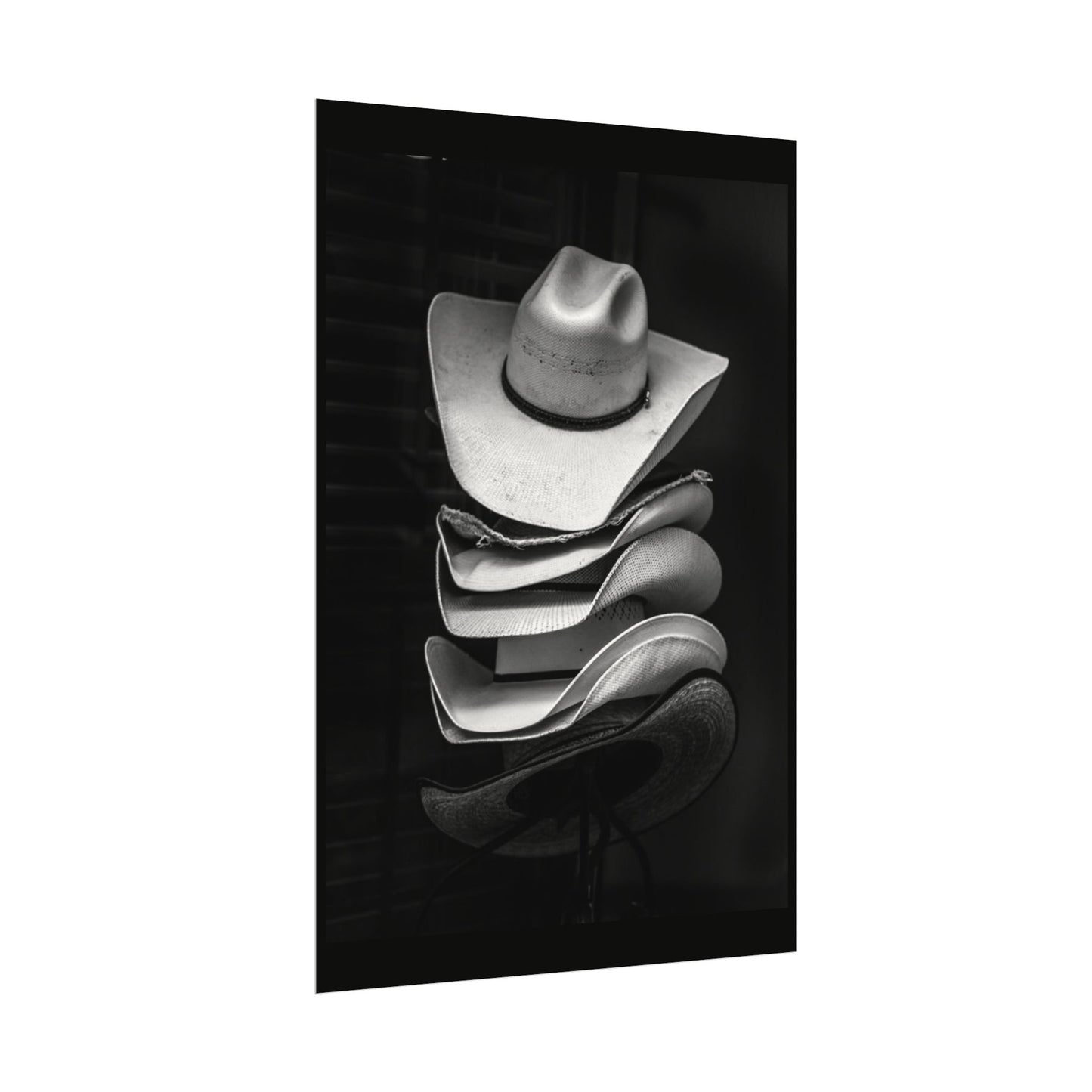 I Tip My Hat To The Keeper Of The Stars– Western Textured Watercolor Matte Posters