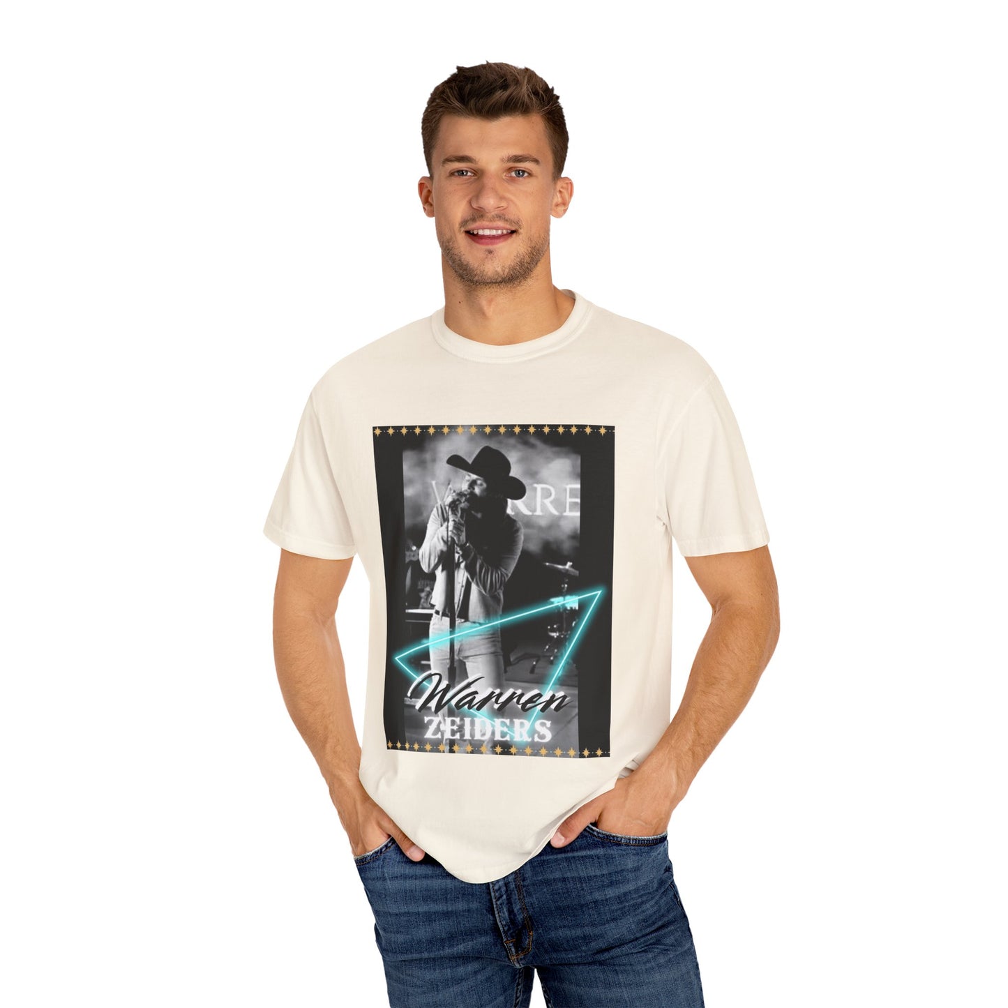 Zeiders 2 Unisex Garment Dyed T-Shirt, Vintage Music Tee, Concert Merchandise Country Music Fan Shirt