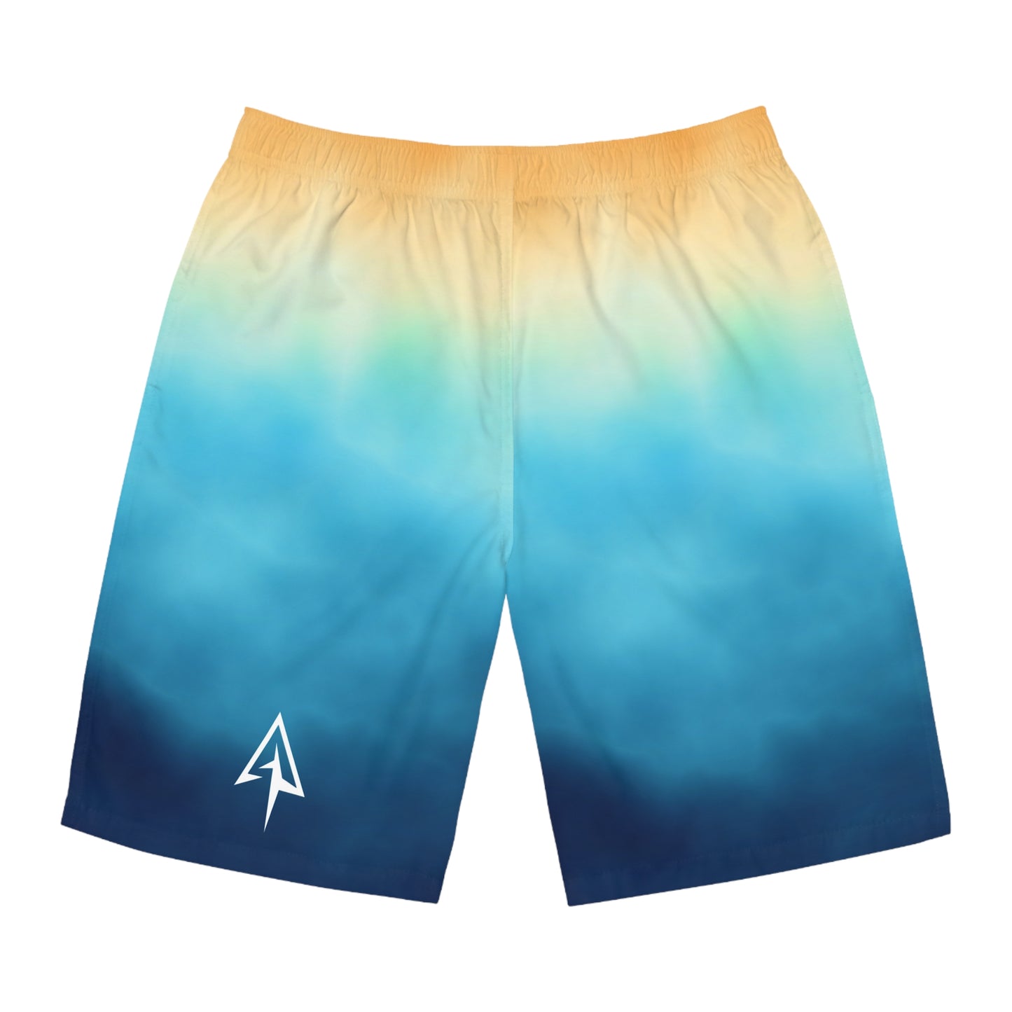 Arrow Ridge Ocean-Inspired Board Shorts, Swimwear for Beach Days, Summer Vacations, Pool Parties, Surfing Attire, Water Sports
