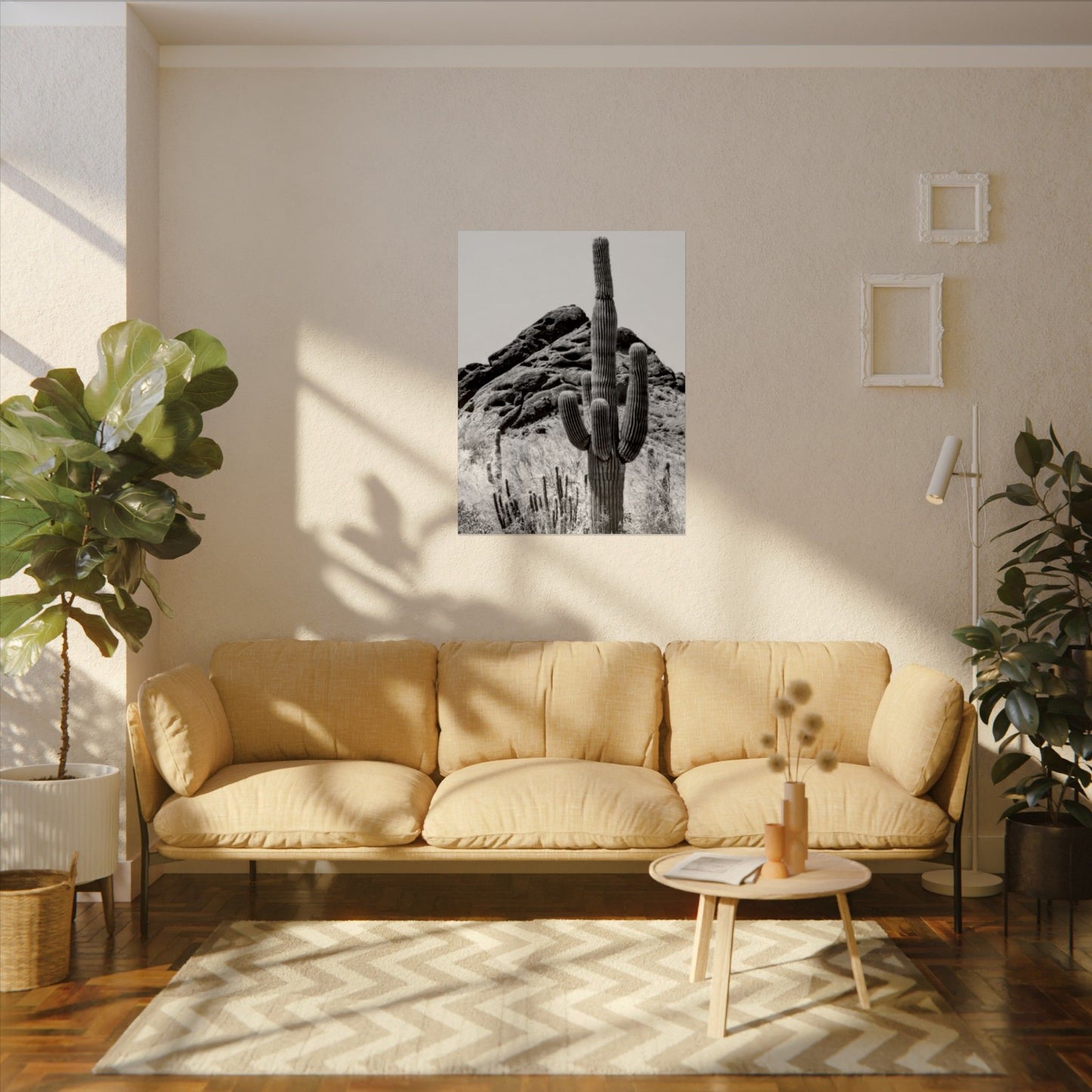 Reach For The Sky – Western Textured Watercolor Matte Posters