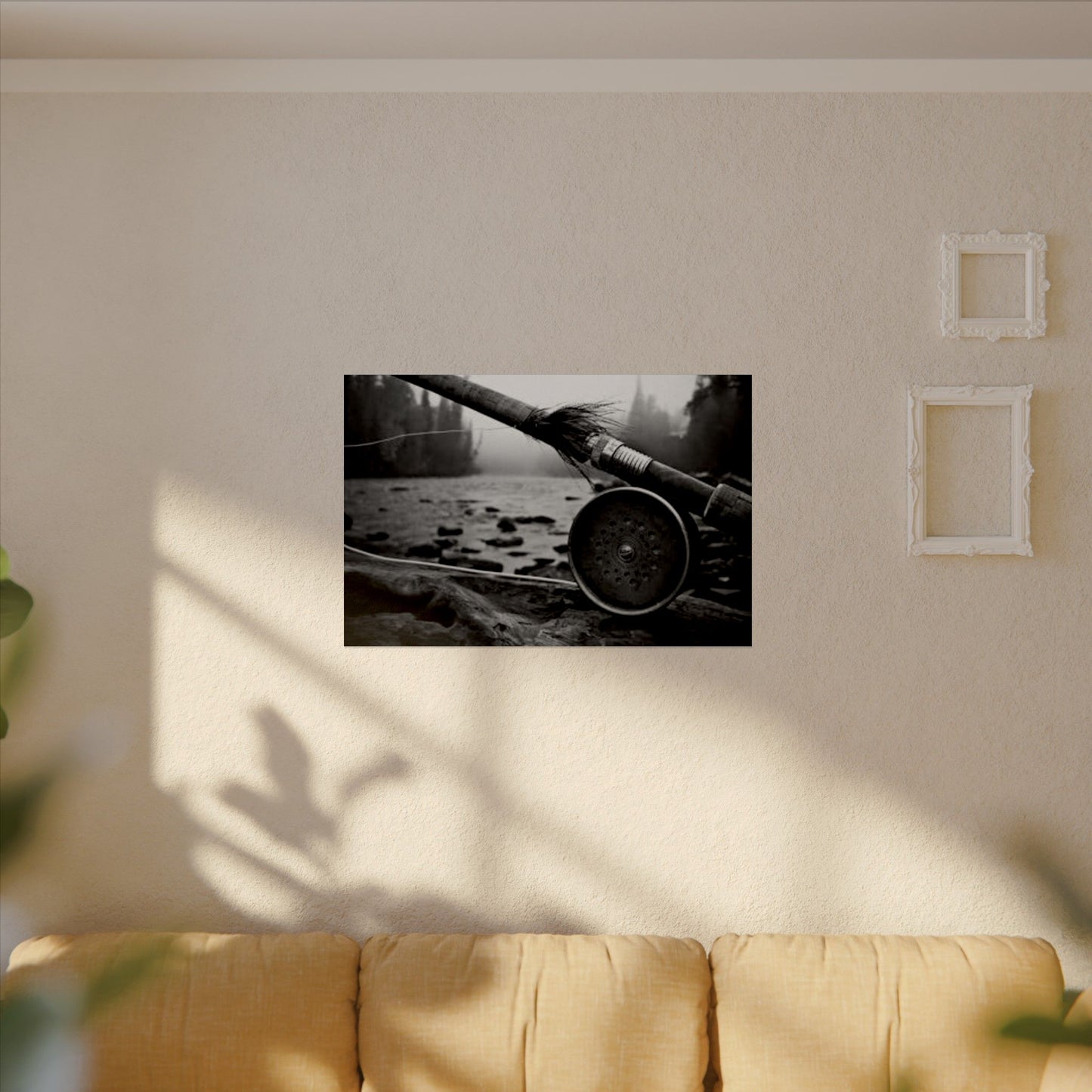 A River Runs Through It– Western Textured Watercolor Matte Posters