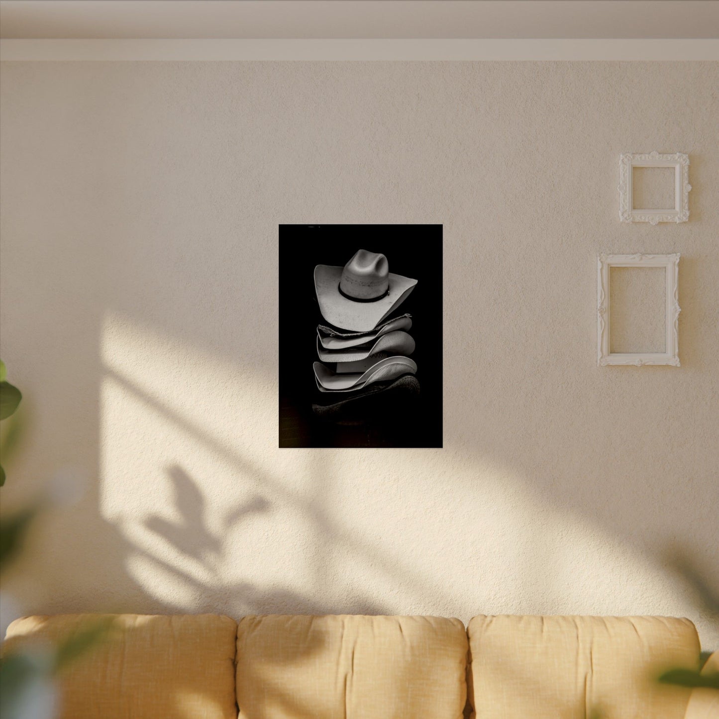 I Tip My Hat To The Keeper Of The Stars– Western Textured Watercolor Matte Posters