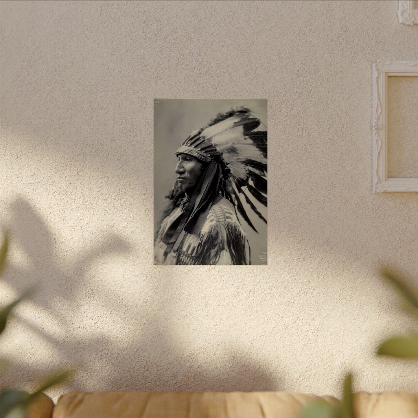 Black Rock Sioux – Western Textured Watercolor Matte Posters