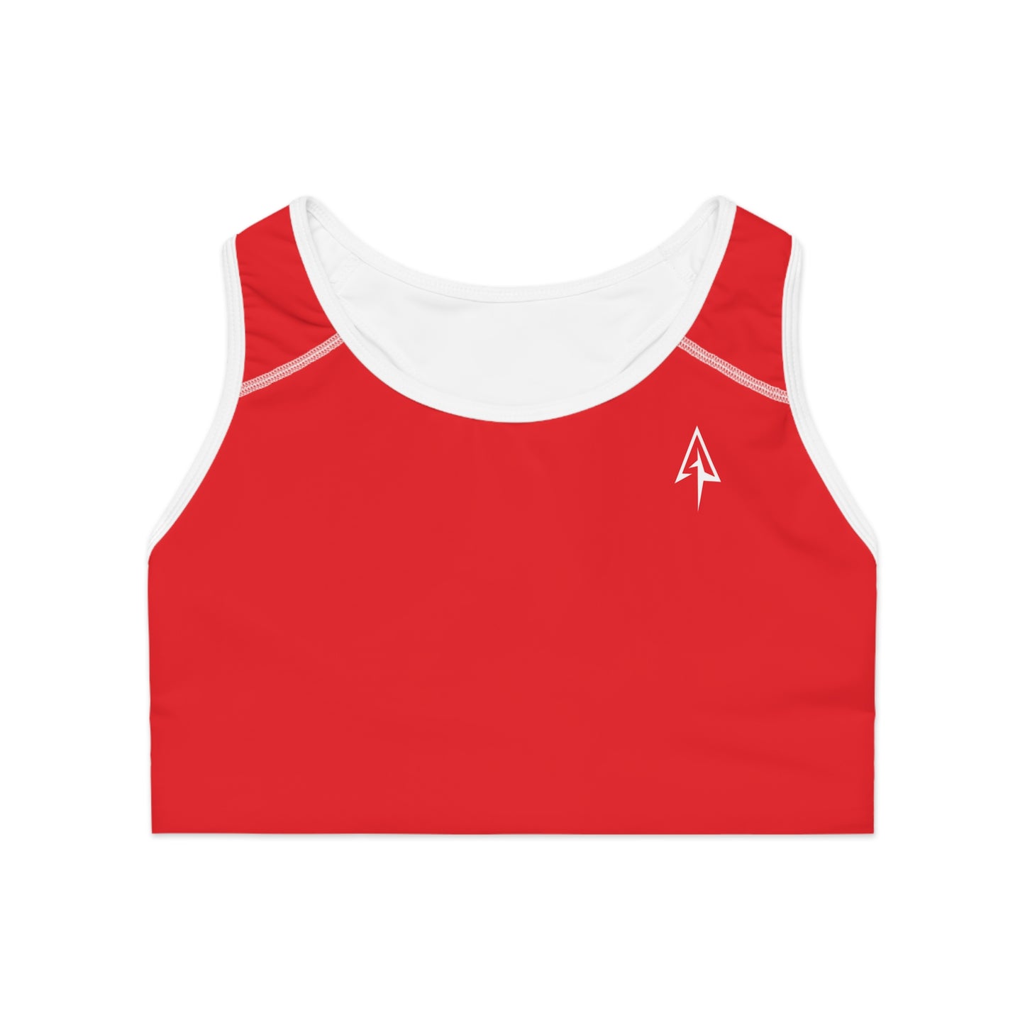 Arrow Ridge Red Stylish Sports Bra for Active Women, Workout Top, Gym Essential, Fitness Apparel, Athleisure Wear, Yoga Gear