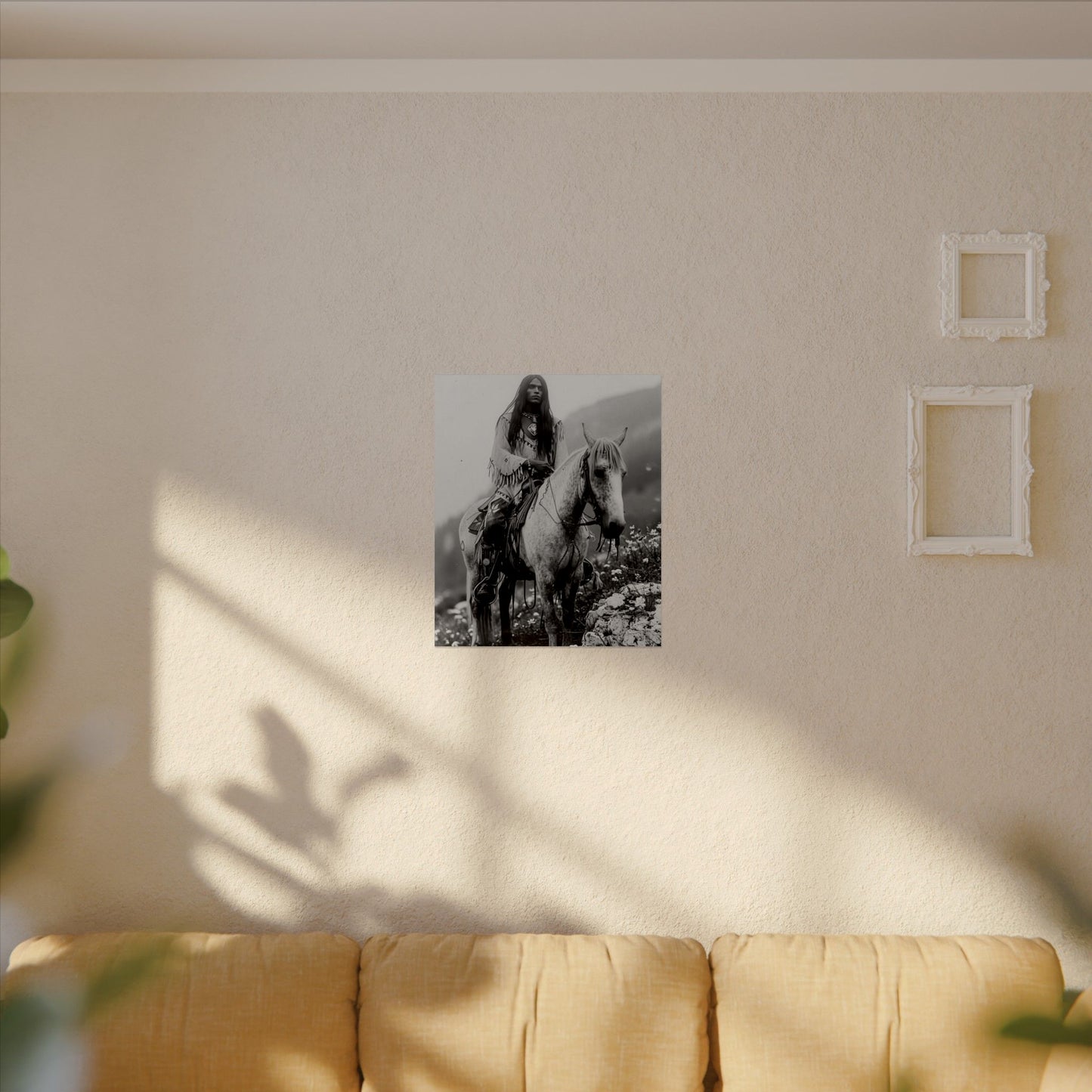 Ancestors Horizon – Western Textured Watercolor Matte Posters