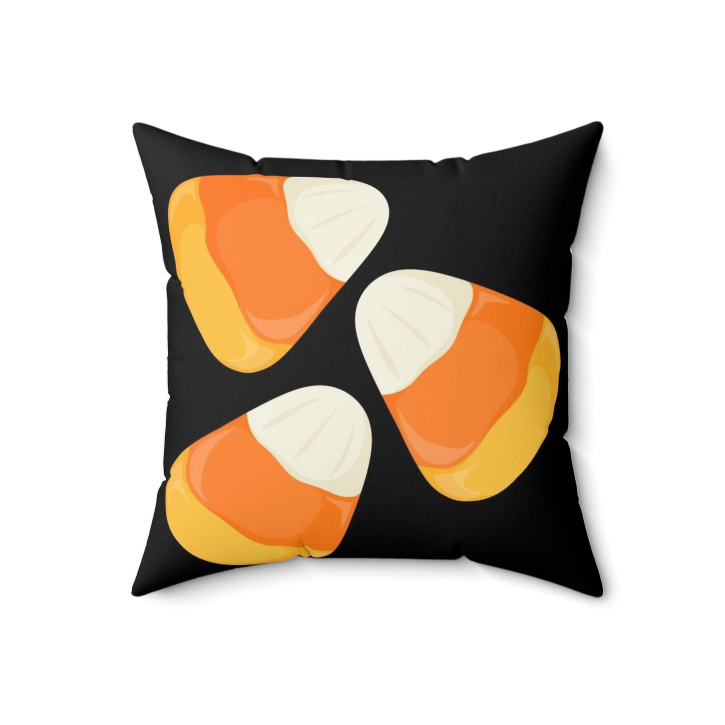 2 in 1 Candy Corn & Jill Happy Halloween Throw Pillow, Cozy Faux Suede, Seasonal Decor, Halloween, Unique Gift Idea