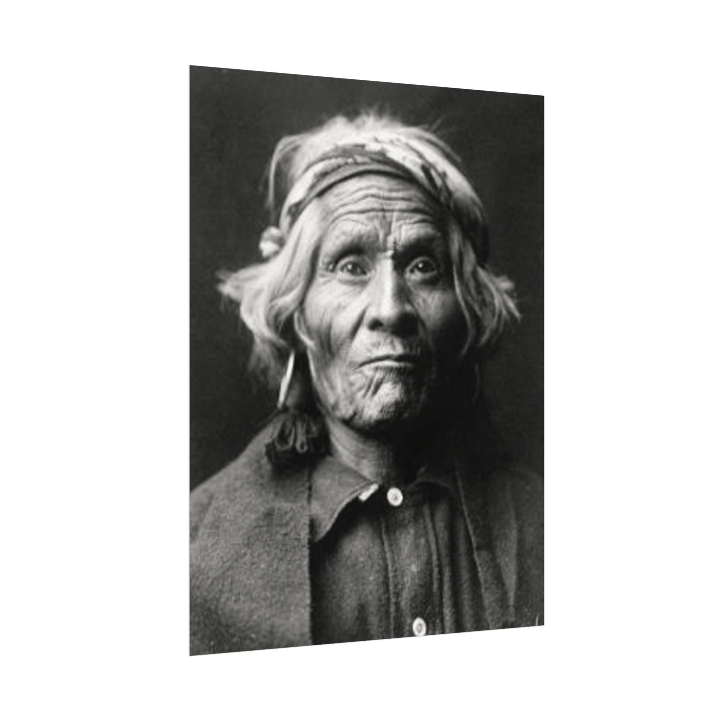 Iorn In His Silence – Western Textured Watercolor Matte Posters