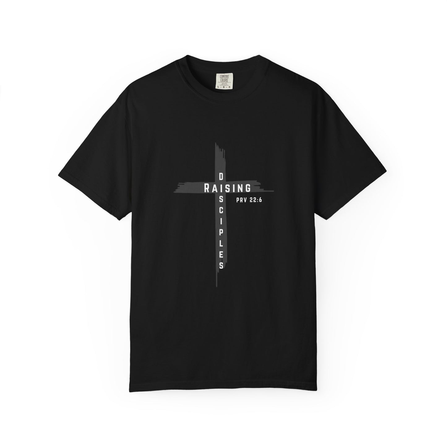 Raising Disciple Garment-Dyed T-Shirt for Faith Wear, Christian Apparel, Spiritual Gift, Youth Group Outfit, Church Merchandise,