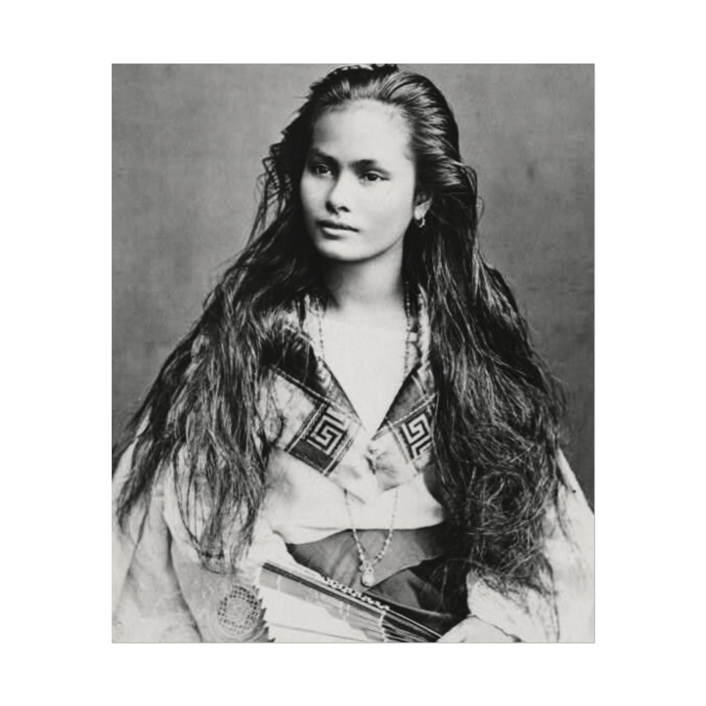 Daughter Of The Nation– Western Textured Watercolor Matte Posters