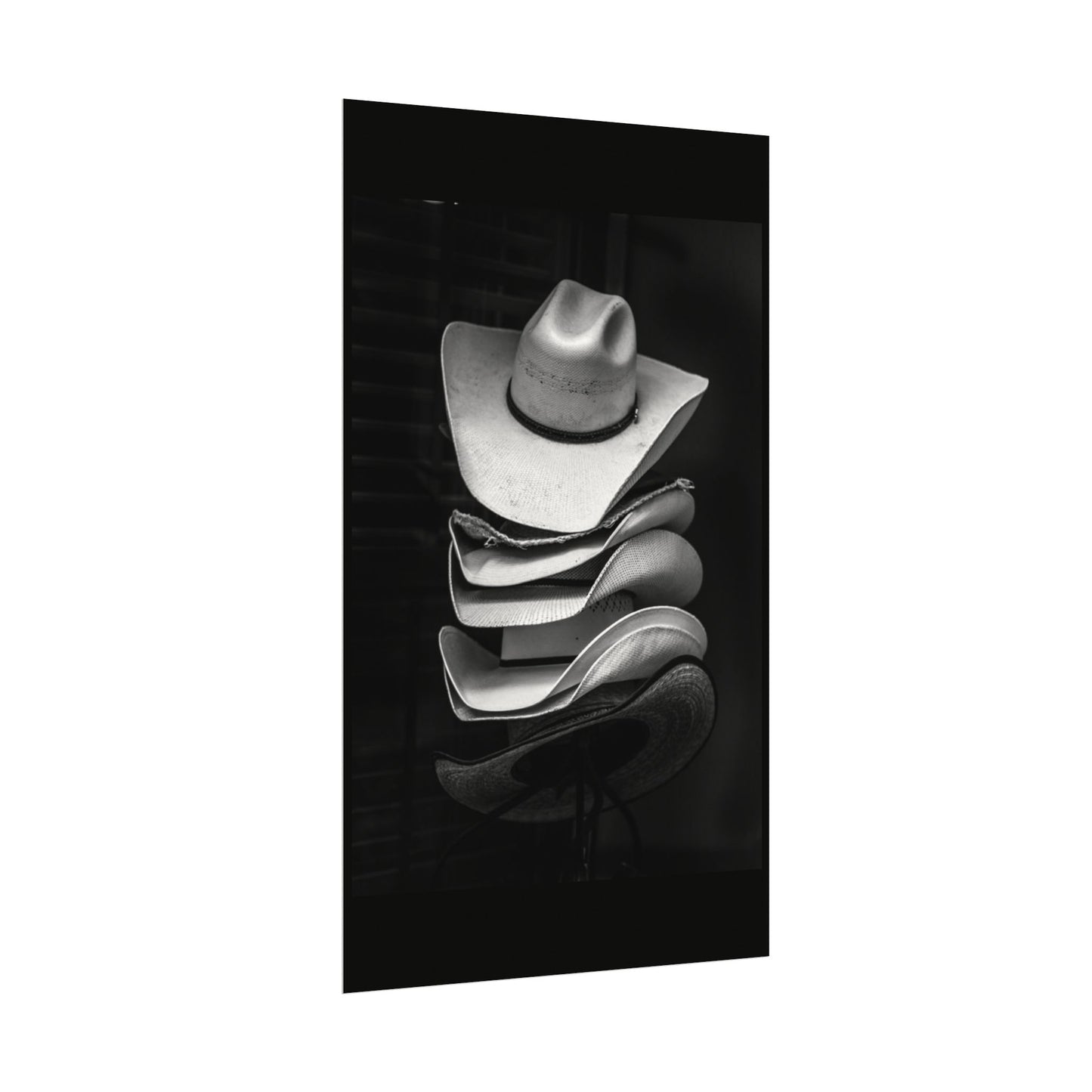 I Tip My Hat To The Keeper Of The Stars– Western Textured Watercolor Matte Posters