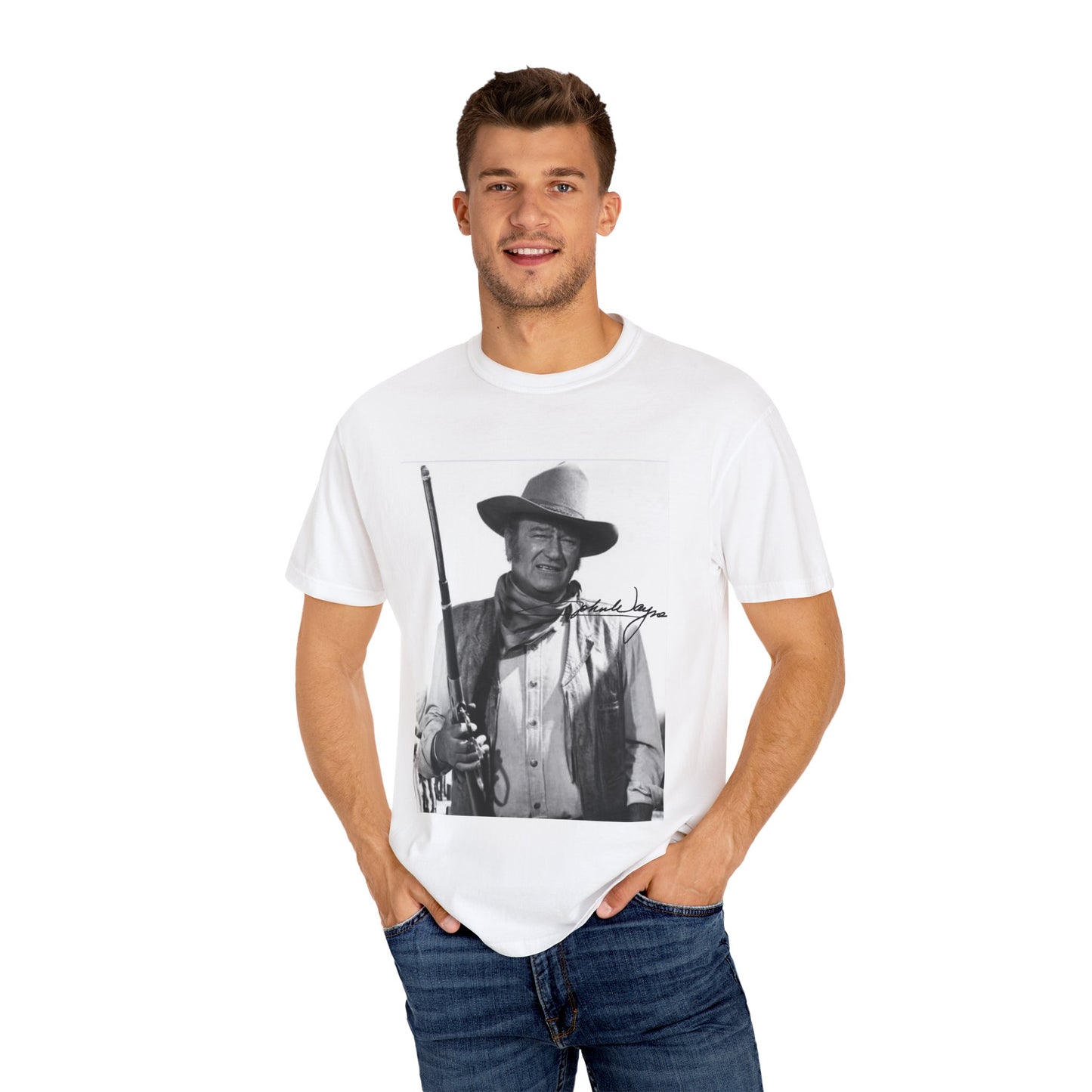 The Duke Vintage Style Country Western ee, Perfect for Concerts, Festivals, John Wayne T Shirt, Gift for Western Lovers, Unisex T-Shirt