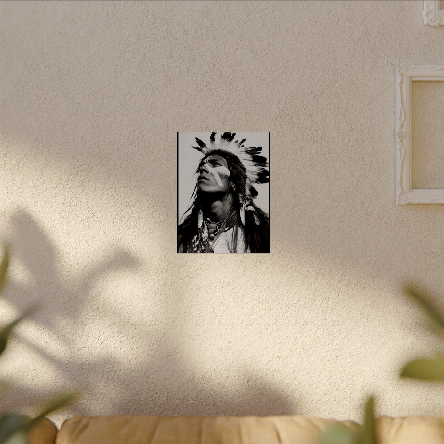 He Who Remembers – Western Textured Watercolor Matte Posters