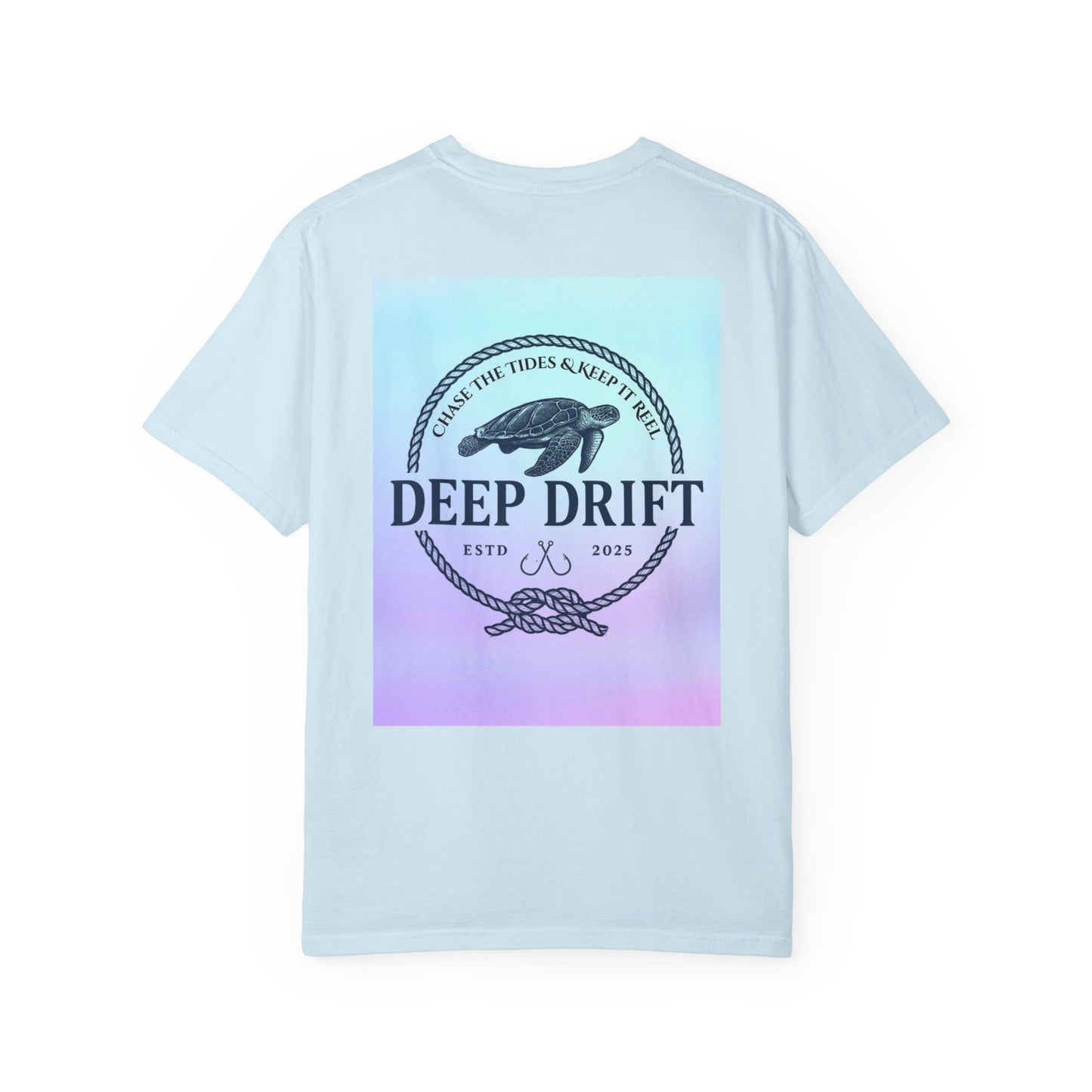 Turtle Ocean Tee, Deep Drift