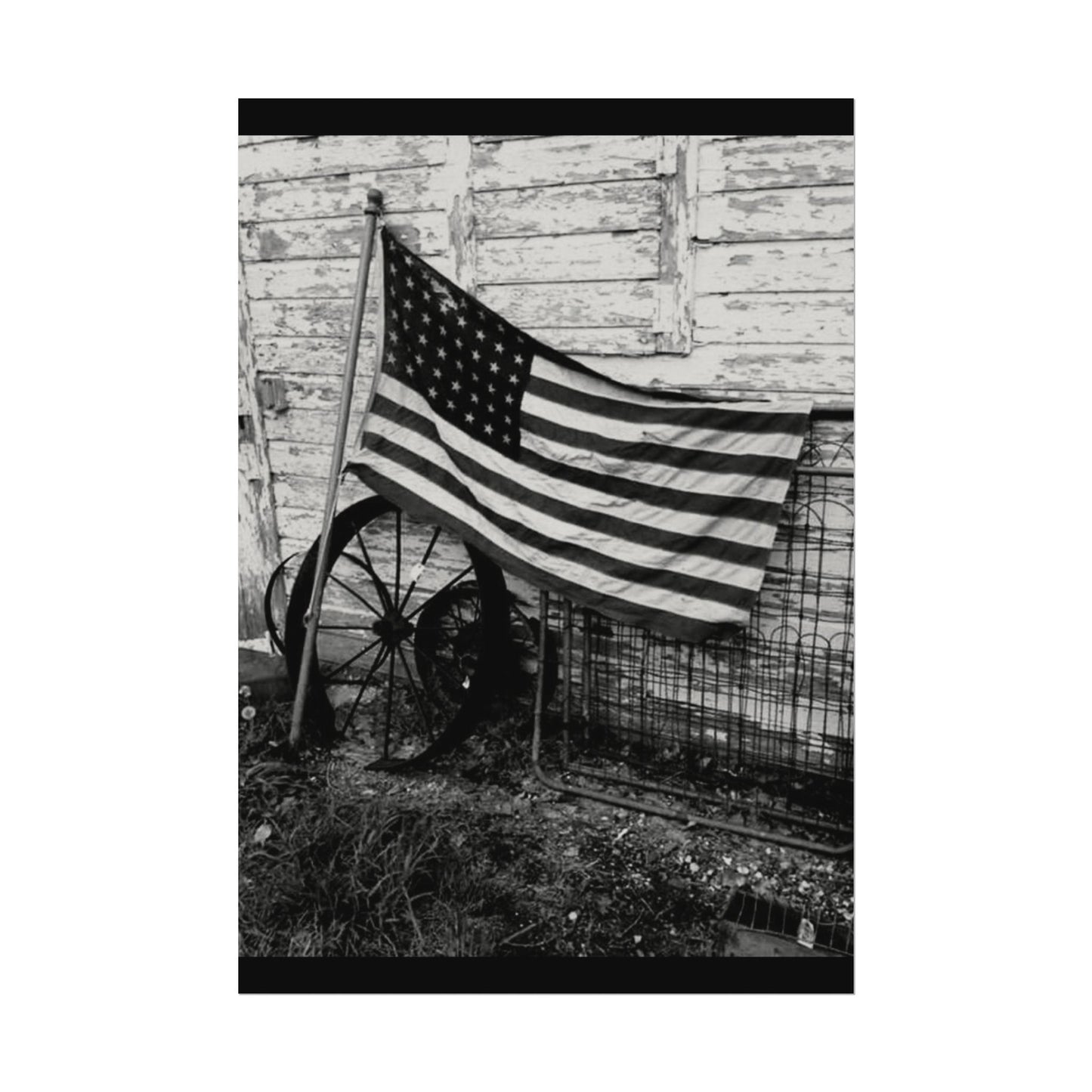 American Grit – Western Textured Watercolor Matte Posters