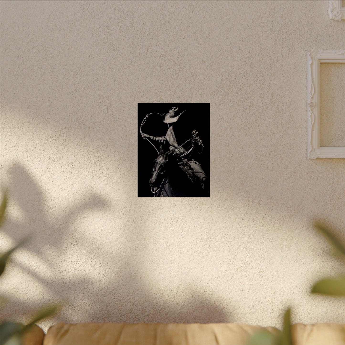 Cattle Chasers – Western Textured Watercolor Matte Posters