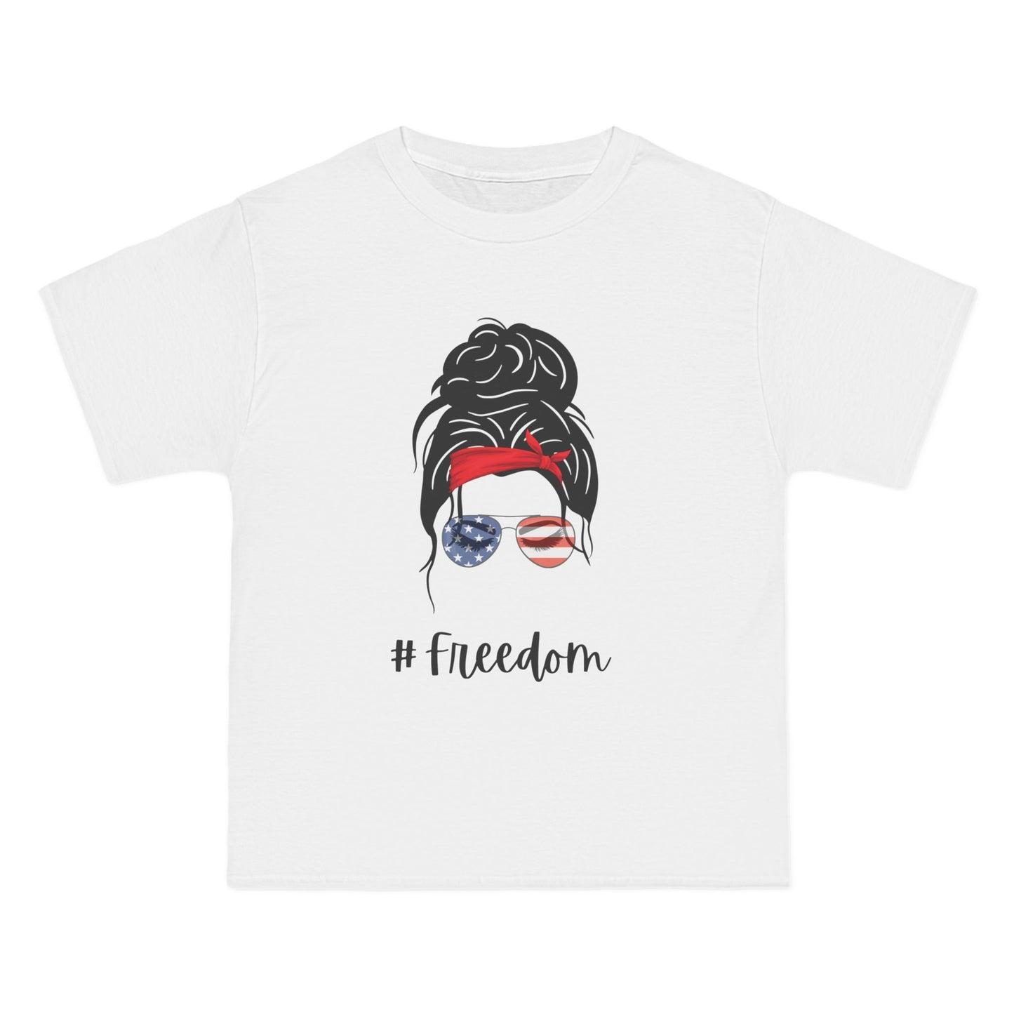 Hash Tag Freedom Patriotic T-Shirt | America 1776 Design, Fourth of July Shirt, Independence Day Tee, Memorial Day Top, Gift for Veterans