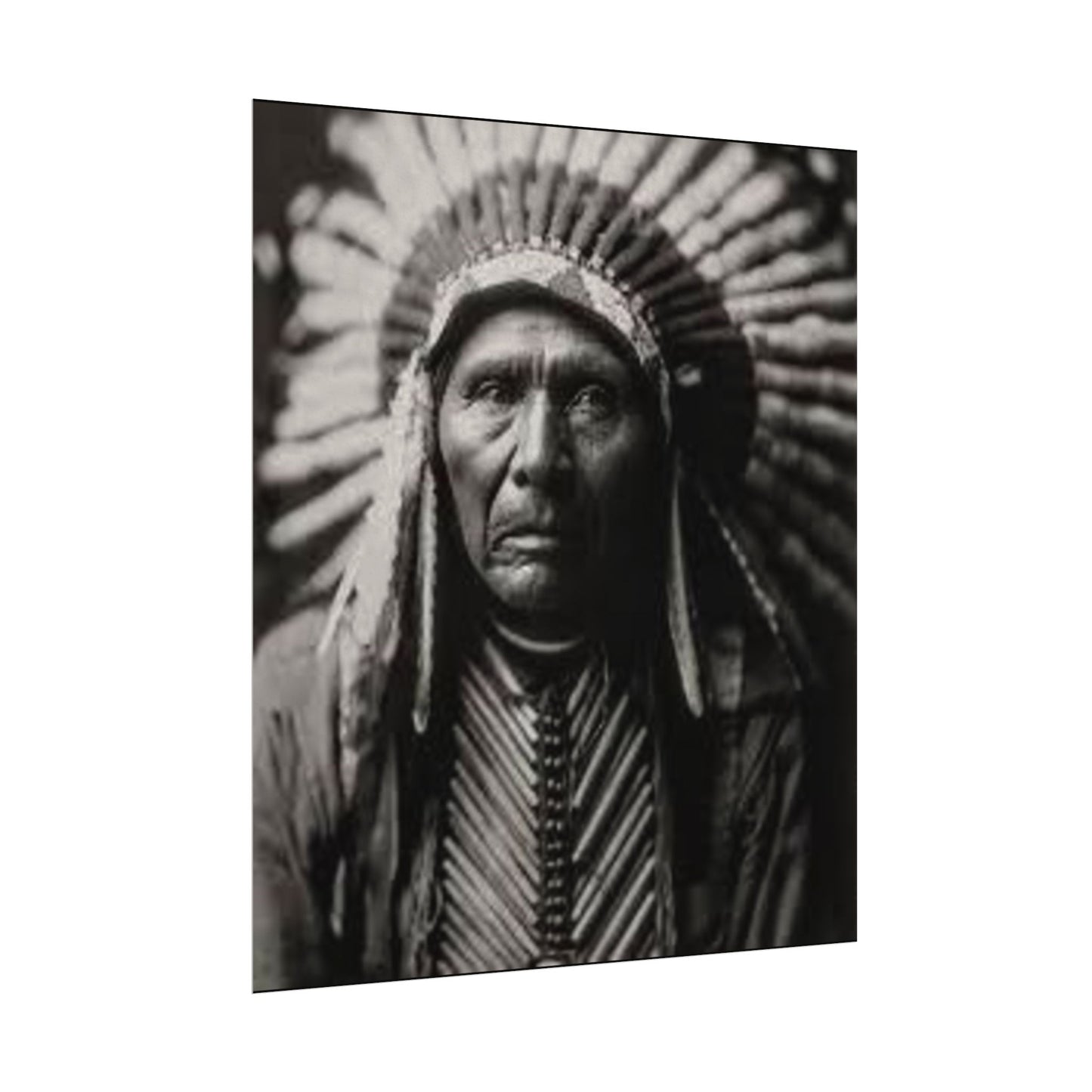 Strength & Honor – Western Textured Watercolor Matte Posters