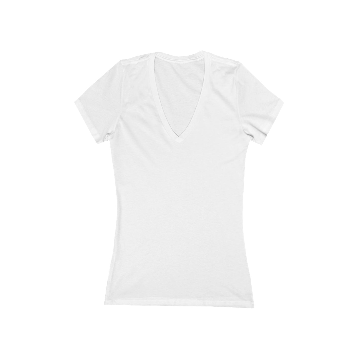 Deep Drift Women's V-Neck Tee - Casual Style, Gift for Beach Lovers, Summer Wear, Travel Outfit, Comfortable Tee