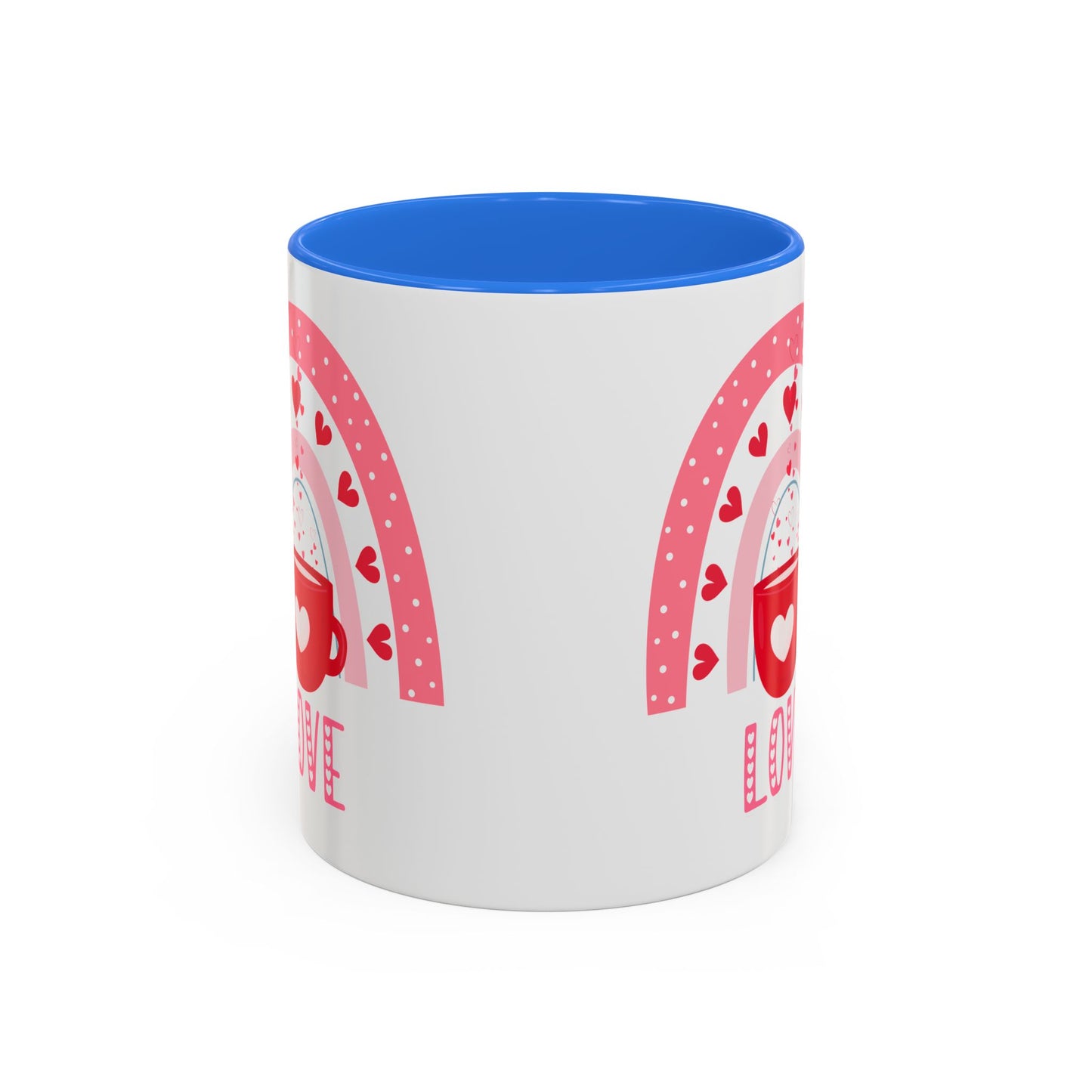 Rainbow Love Mug - Perfect for Valentine's Day, Couples, Self-Care, Gift for Her, Coffee Lovers