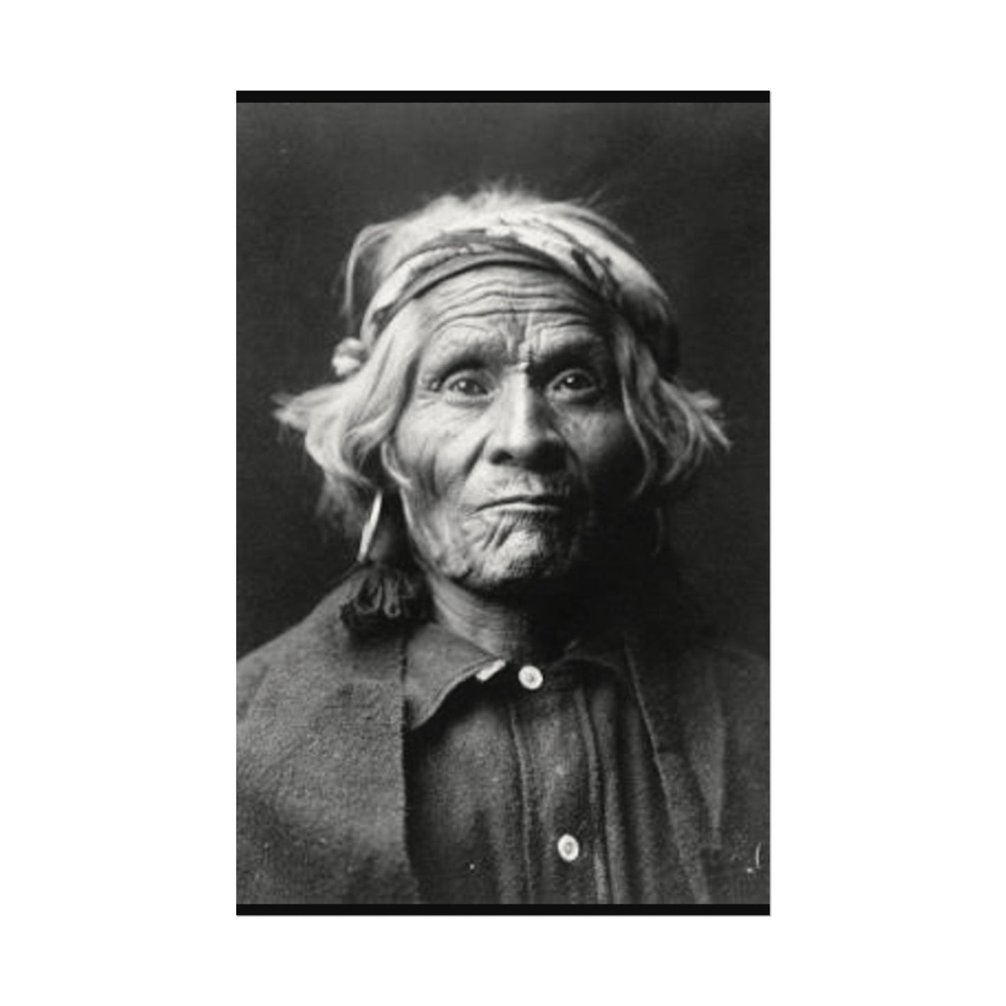 Iorn In His Silence – Western Textured Watercolor Matte Posters